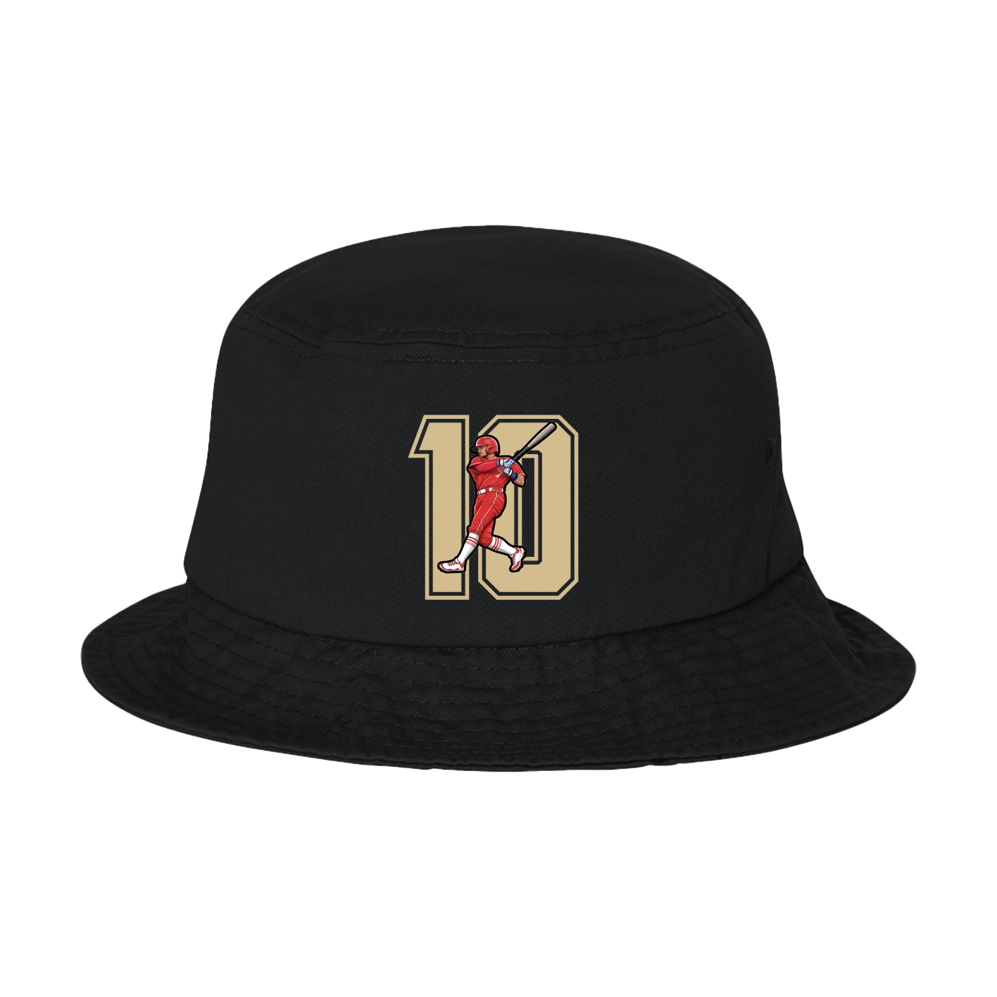 Bucket Cap — Number in Black