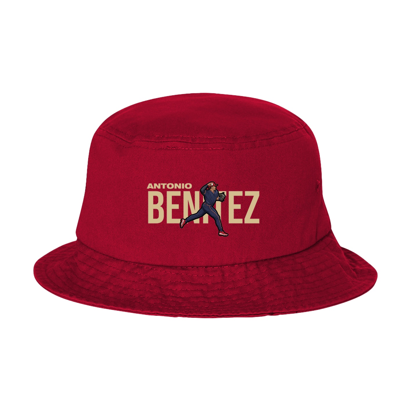 Bucket Cap — Player Name in Red