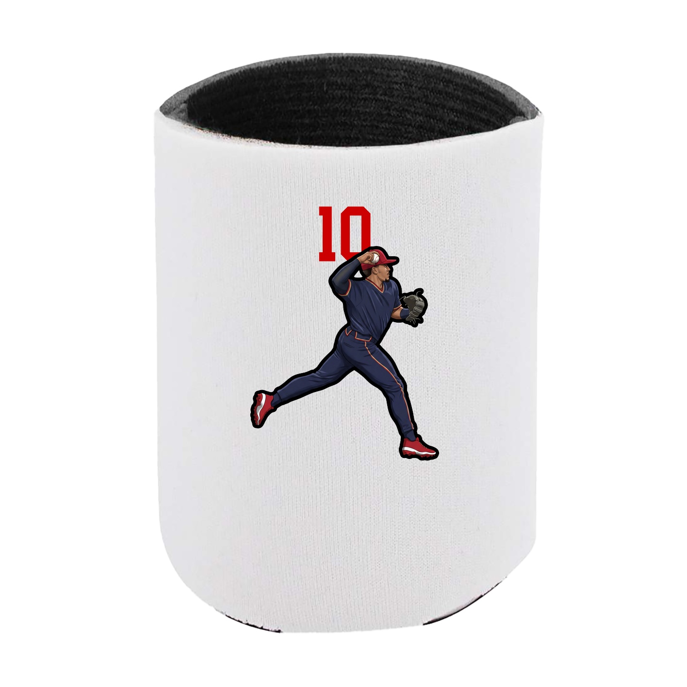 Can Holder — Number Top in White