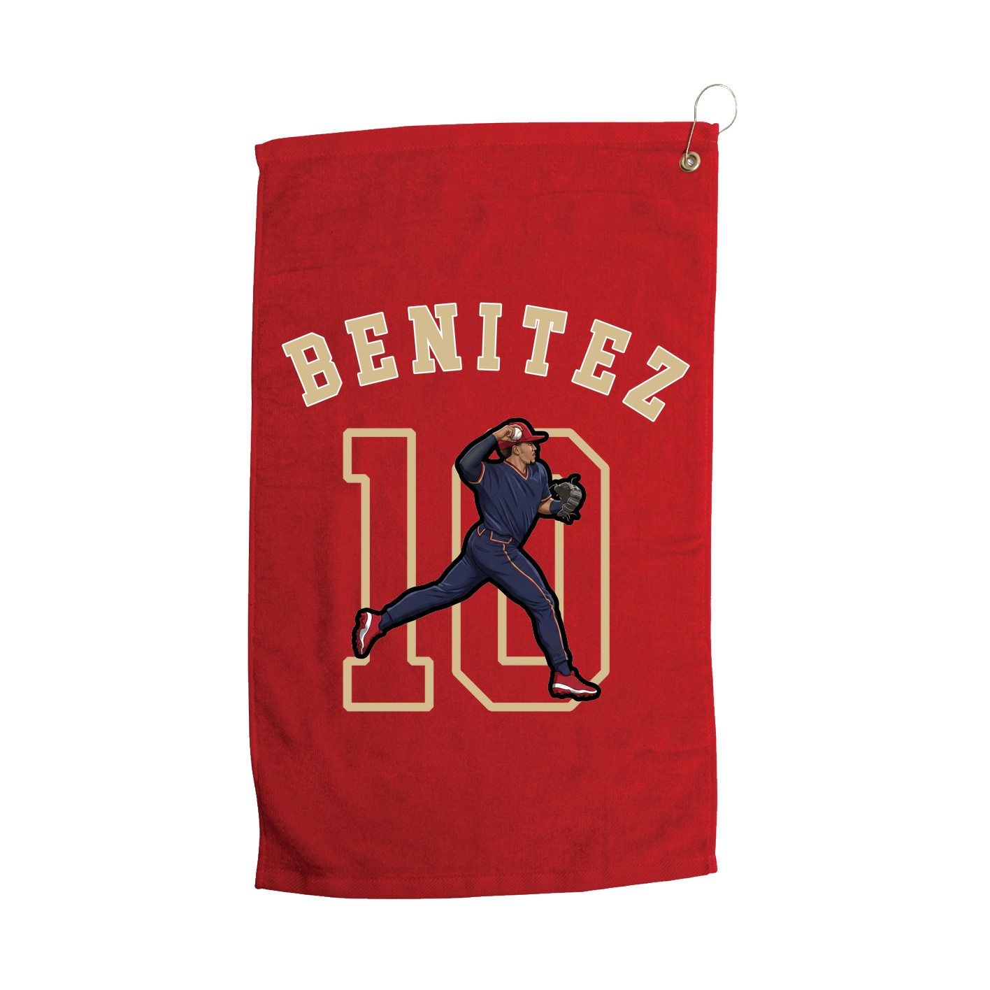 Golf Towel — Shirsey Arch in Red