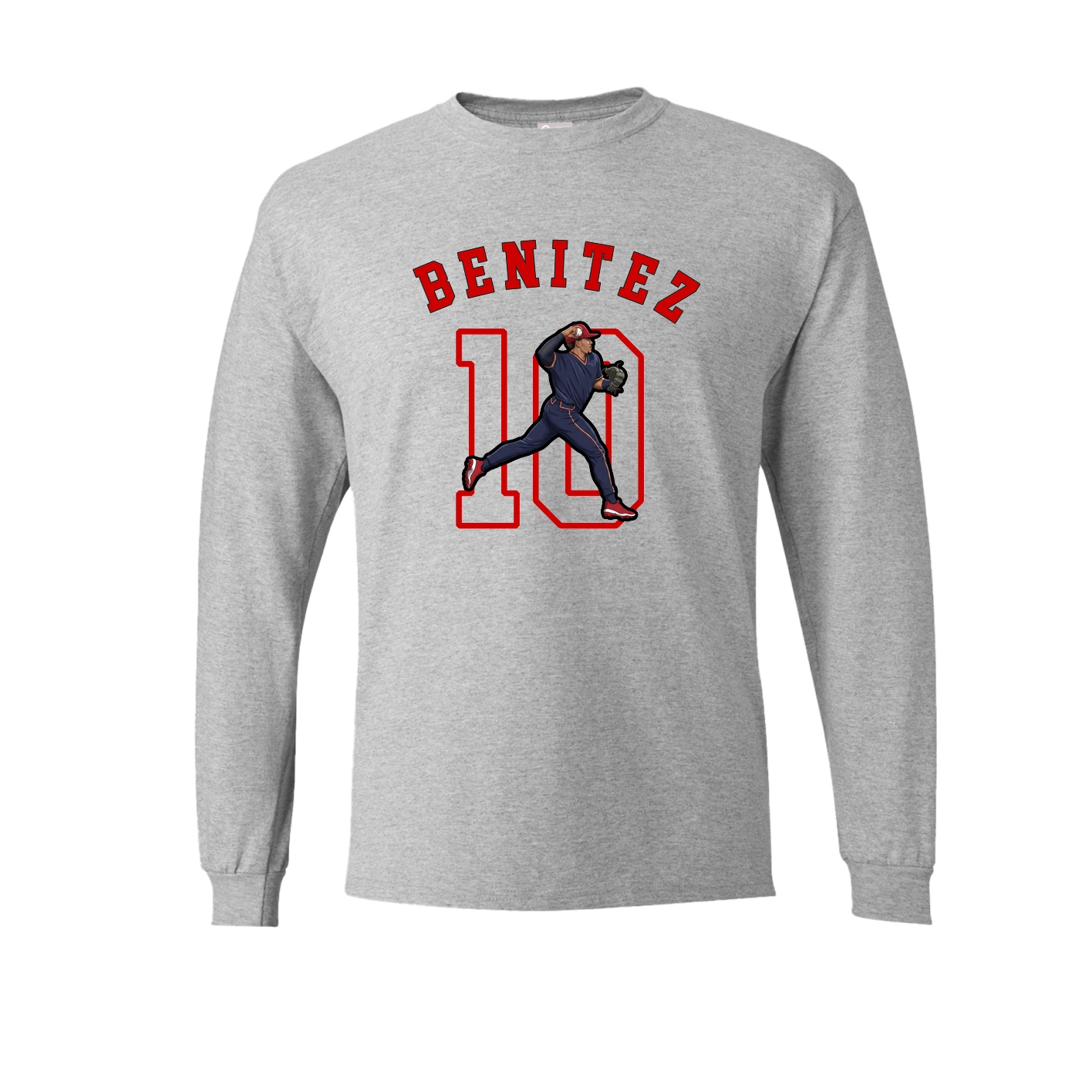 Long Sleeve Tee — Shirsey Arch in Grey