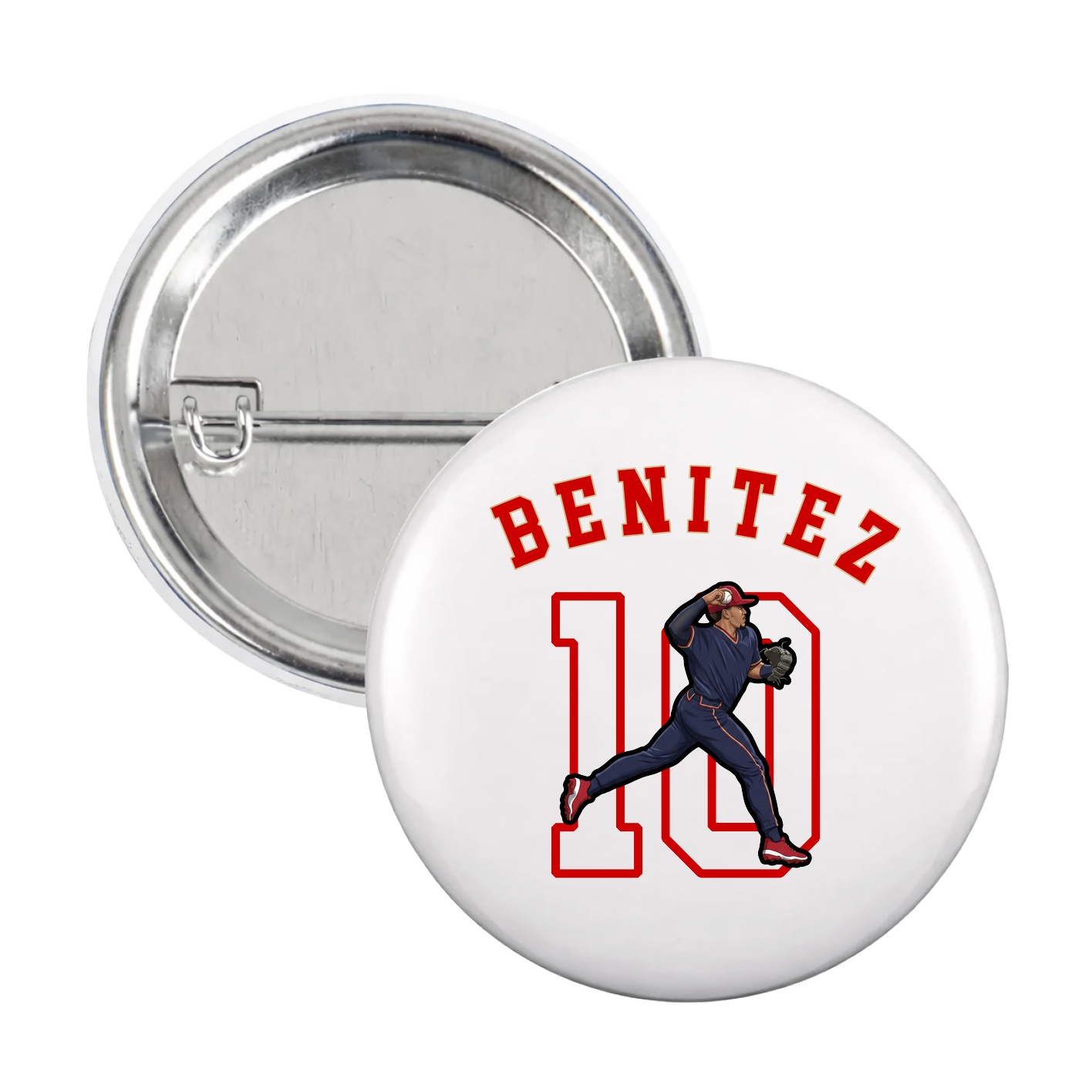 Game Day Button — Shirsey Arch in White