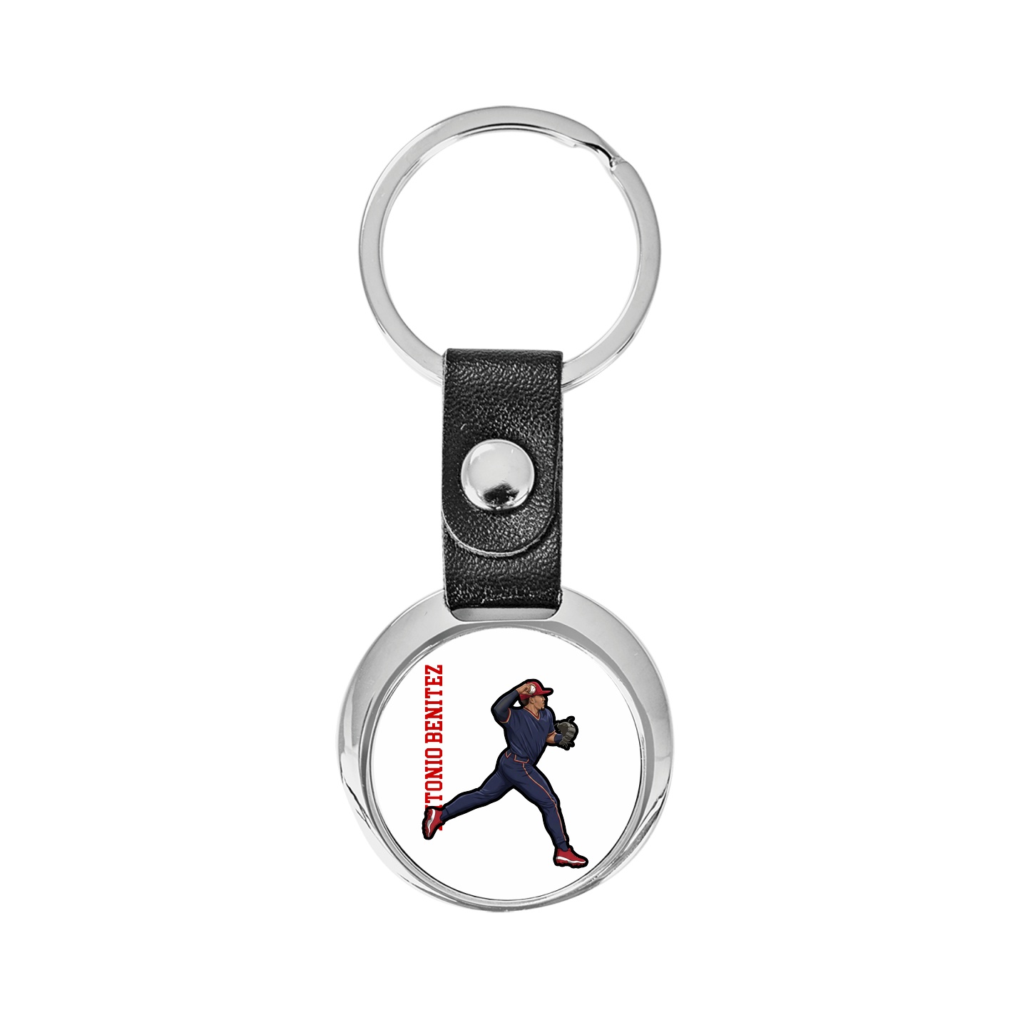 Key Chain — Name Vertical in Classic