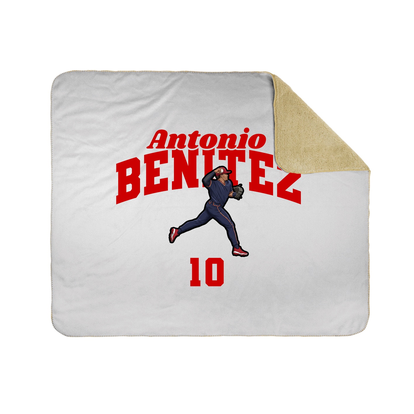 Throw Blanket — Signature Arch in White