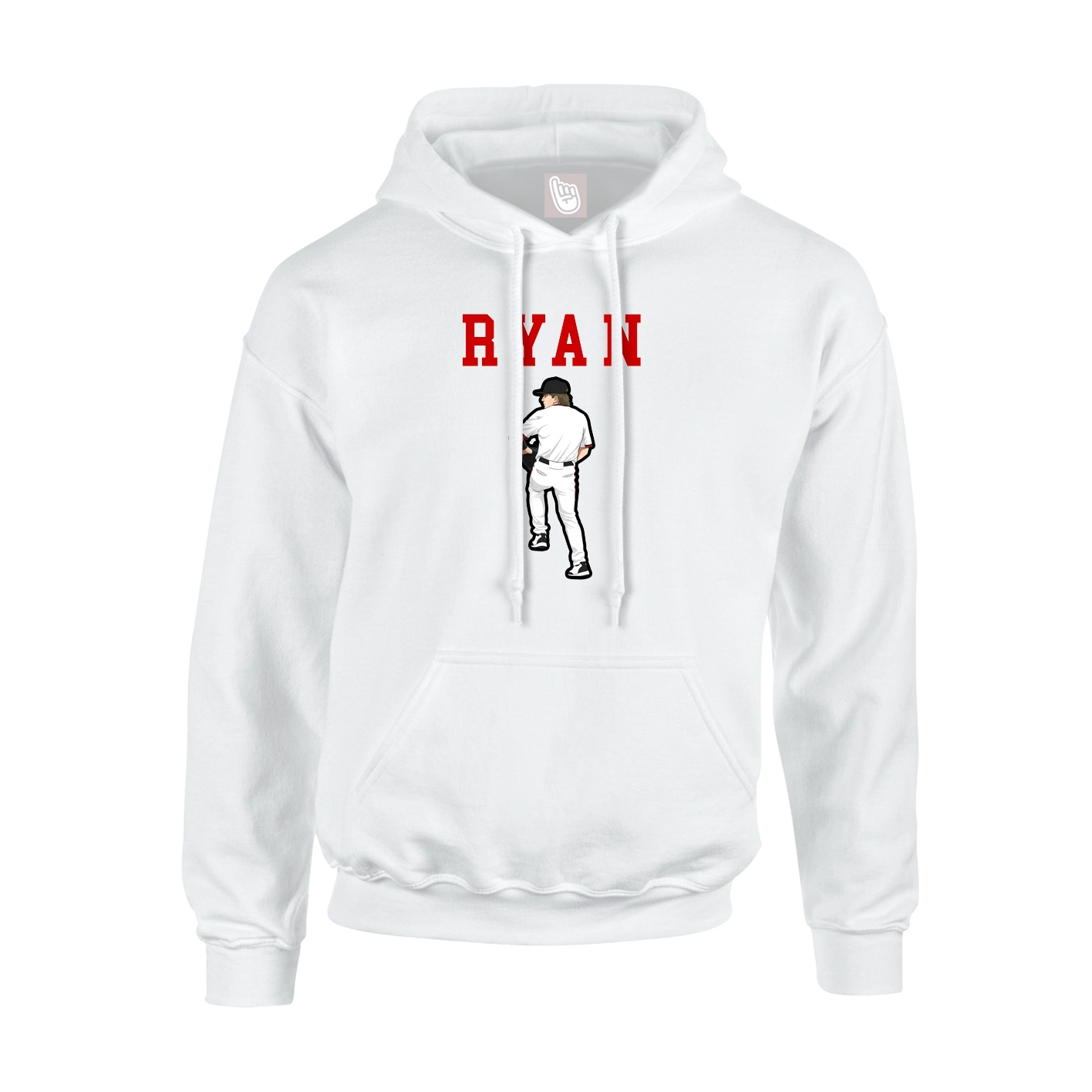 Youth Hoodie — Shirsey in White