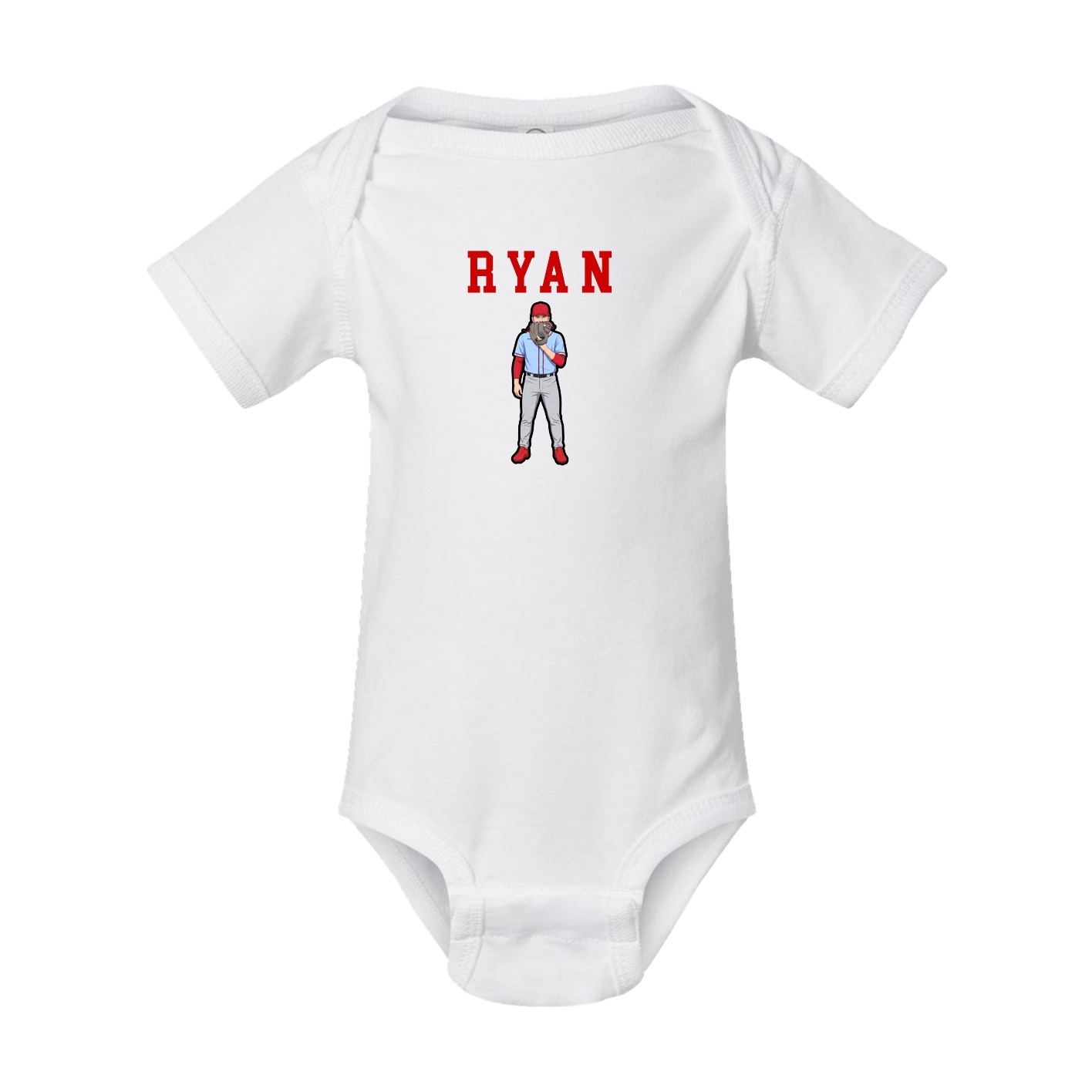 Baby Onesie — Shirsey in White
