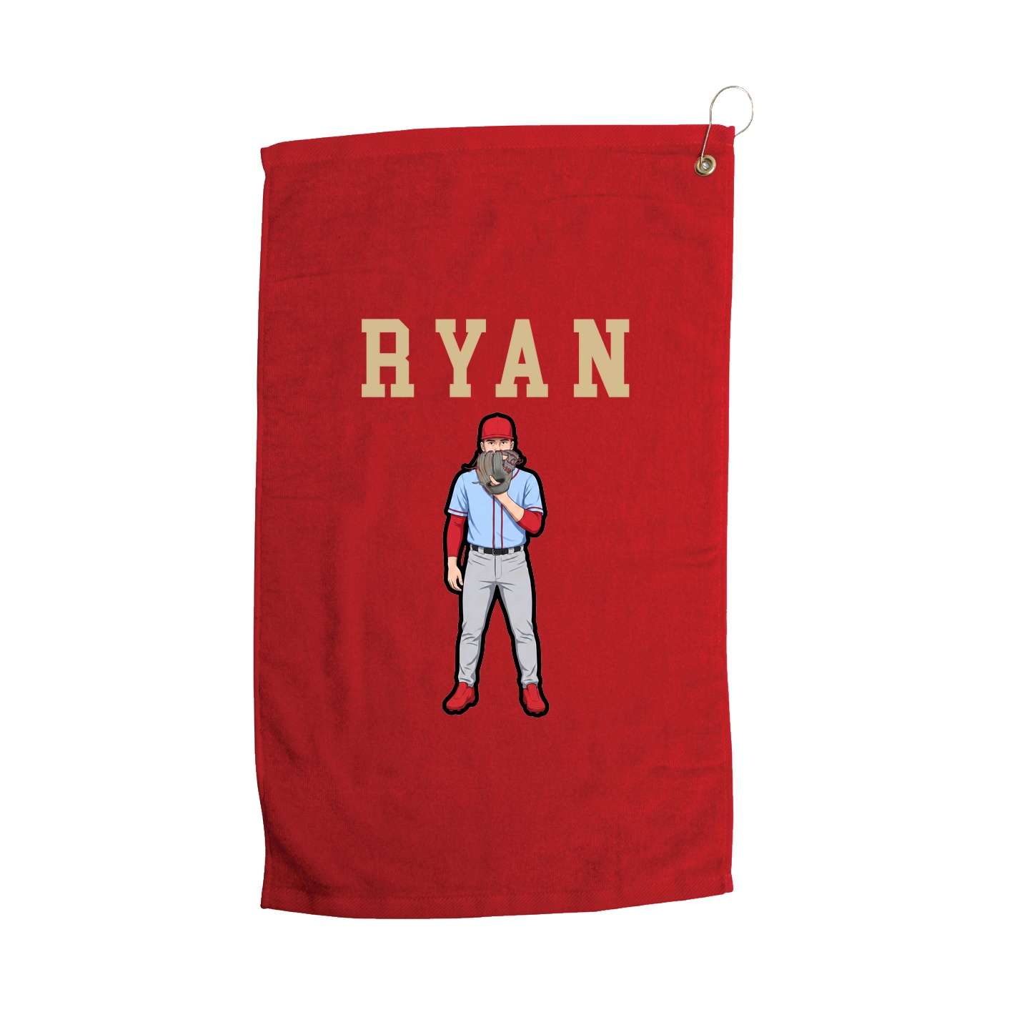 Golf Towel — Shirsey in Red