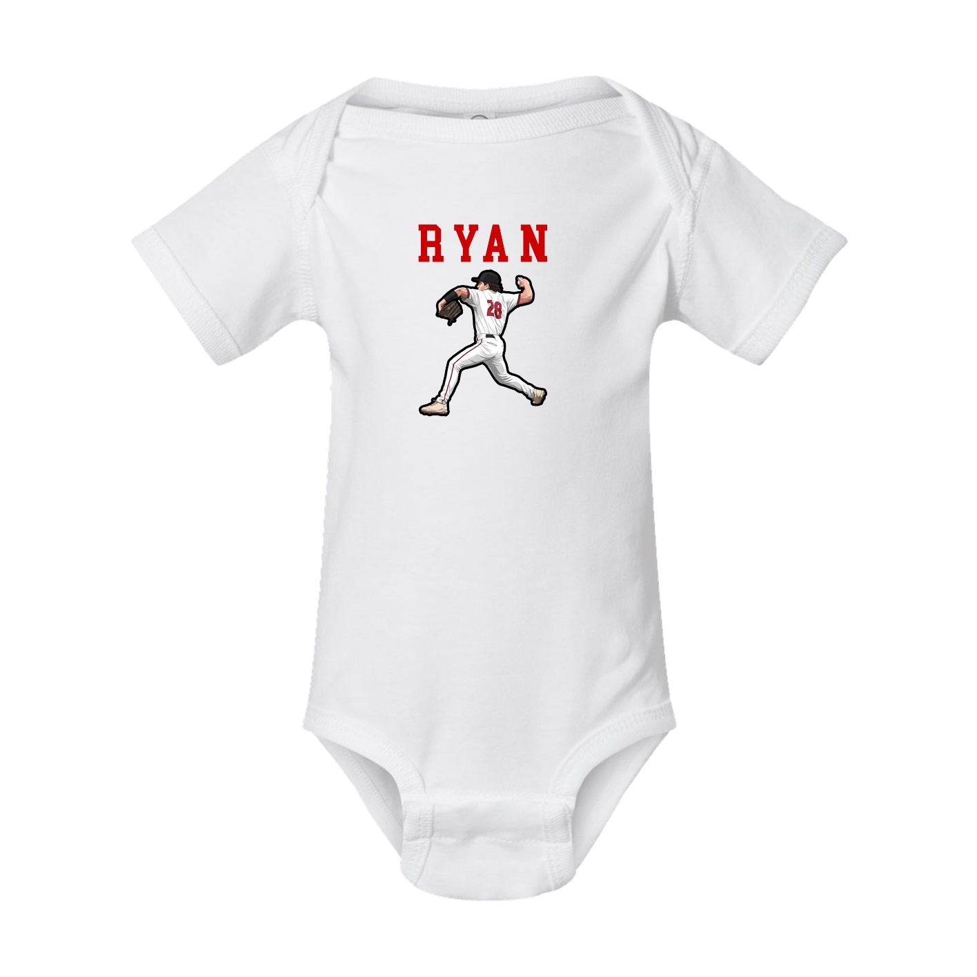Baby Onesie — Shirsey in White