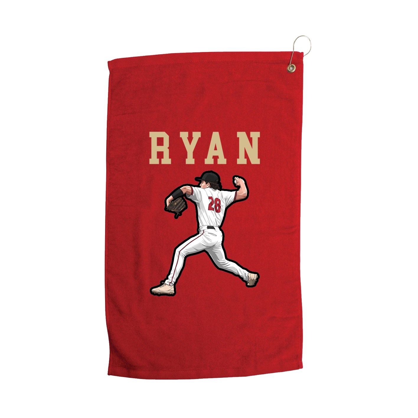 Golf Towel — Shirsey in Red
