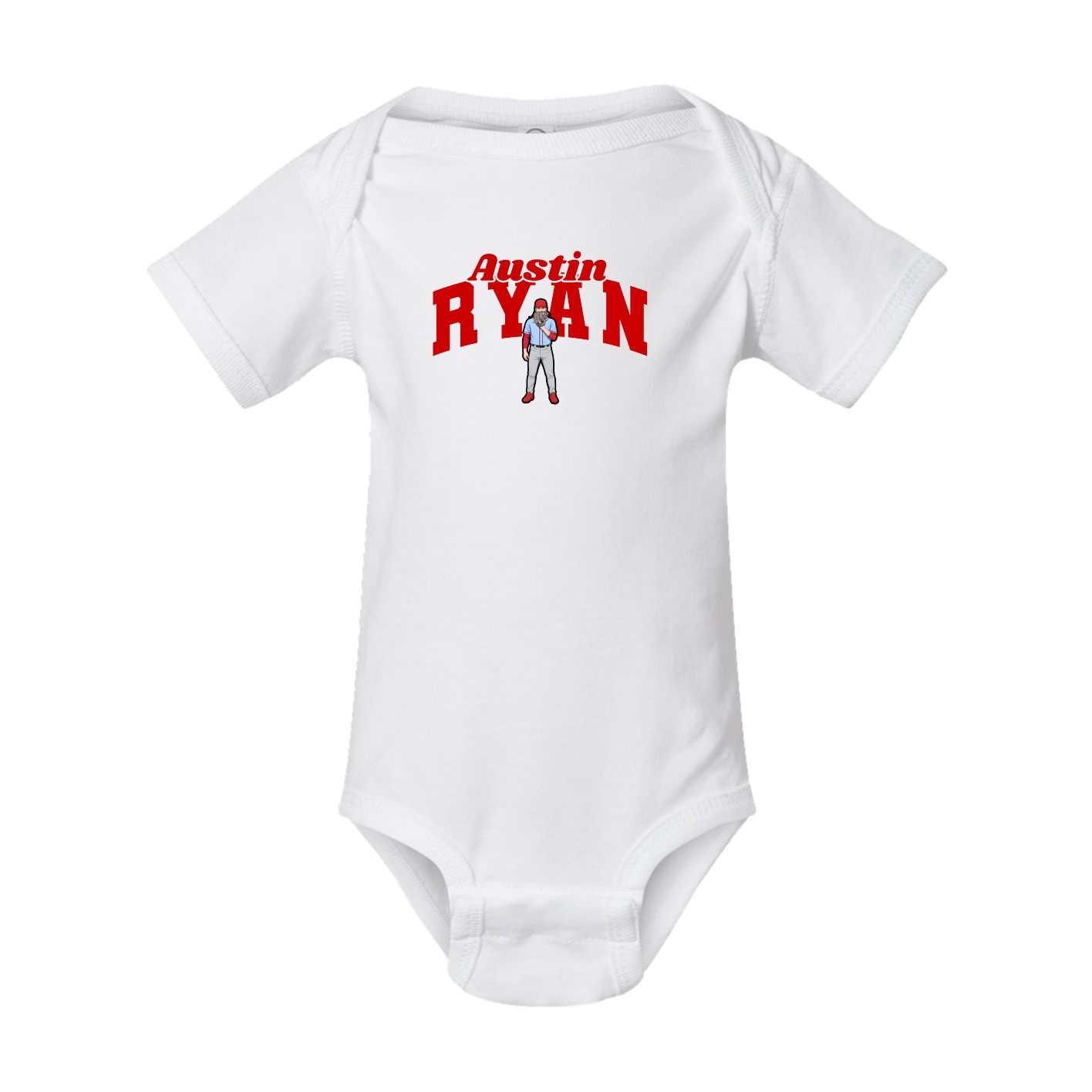 Baby Onesie — Signature Arch in White