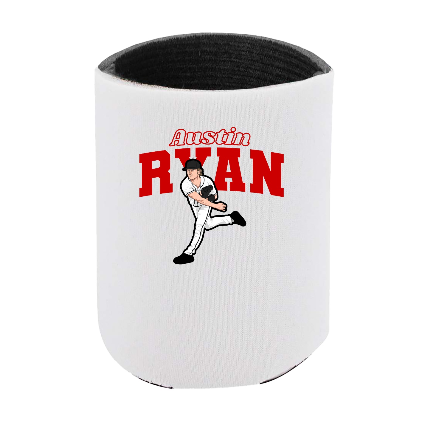 Can Holder — Name Arch in White