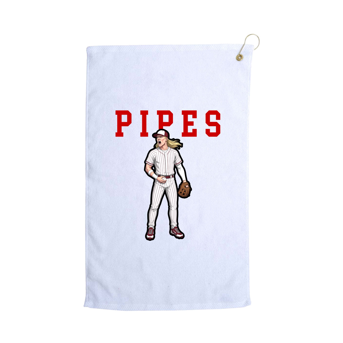 Golf Towel — Shirsey in White