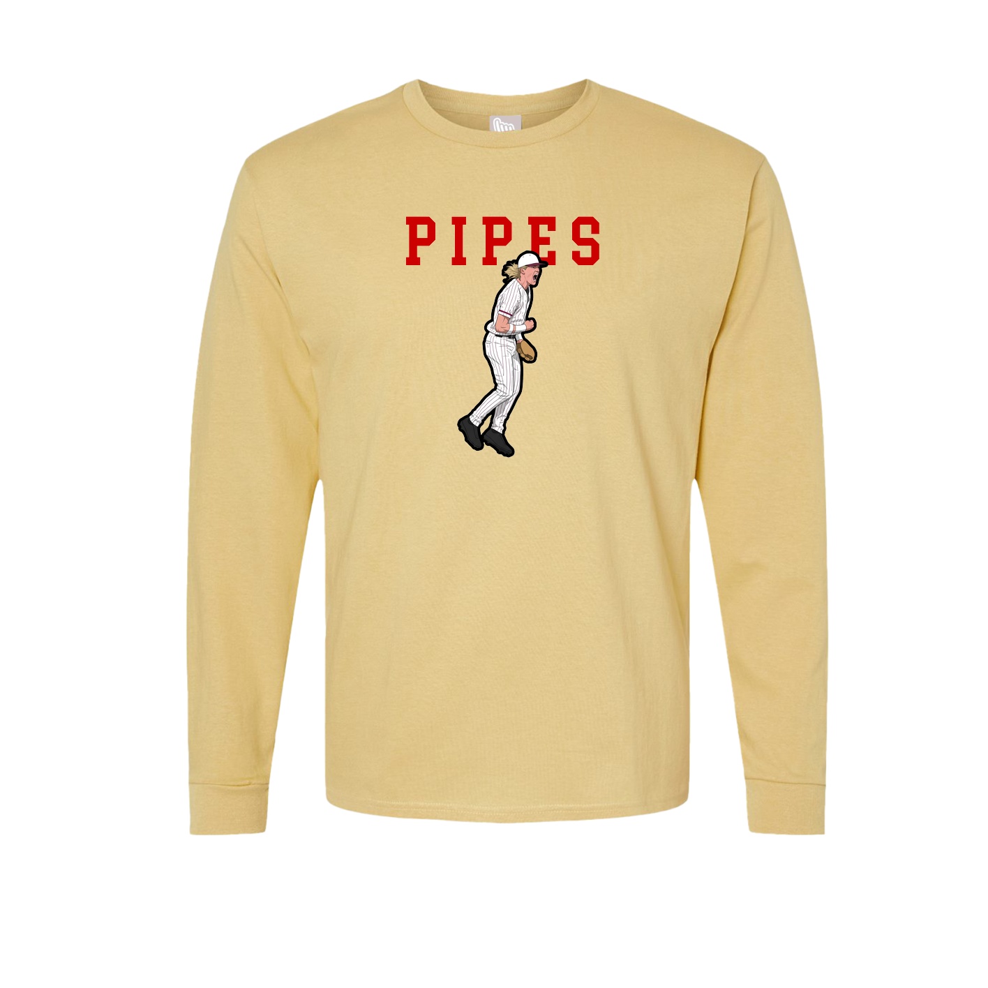 Long Sleeve Tee — Shirsey in Vegas Gold