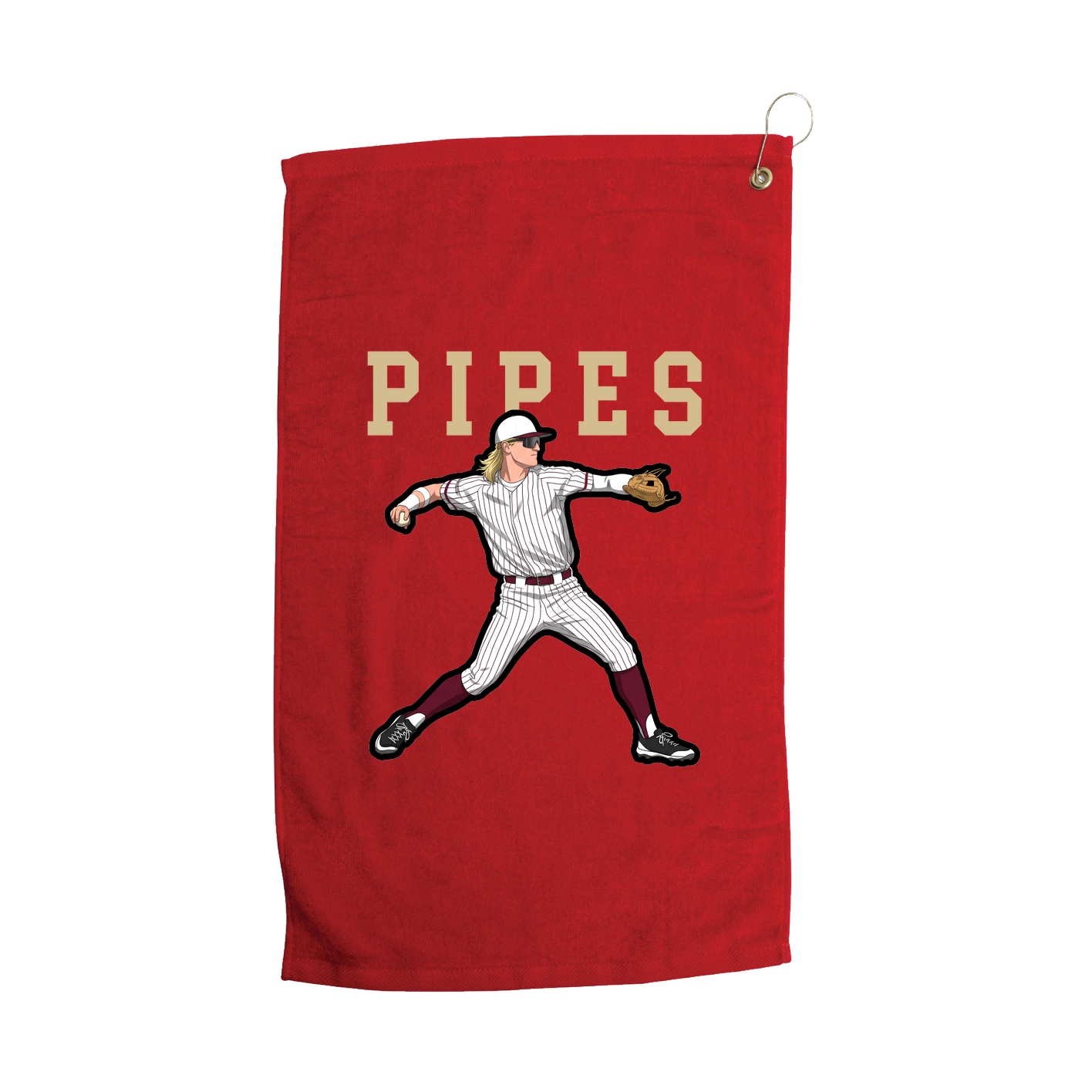Golf Towel — Shirsey in Red