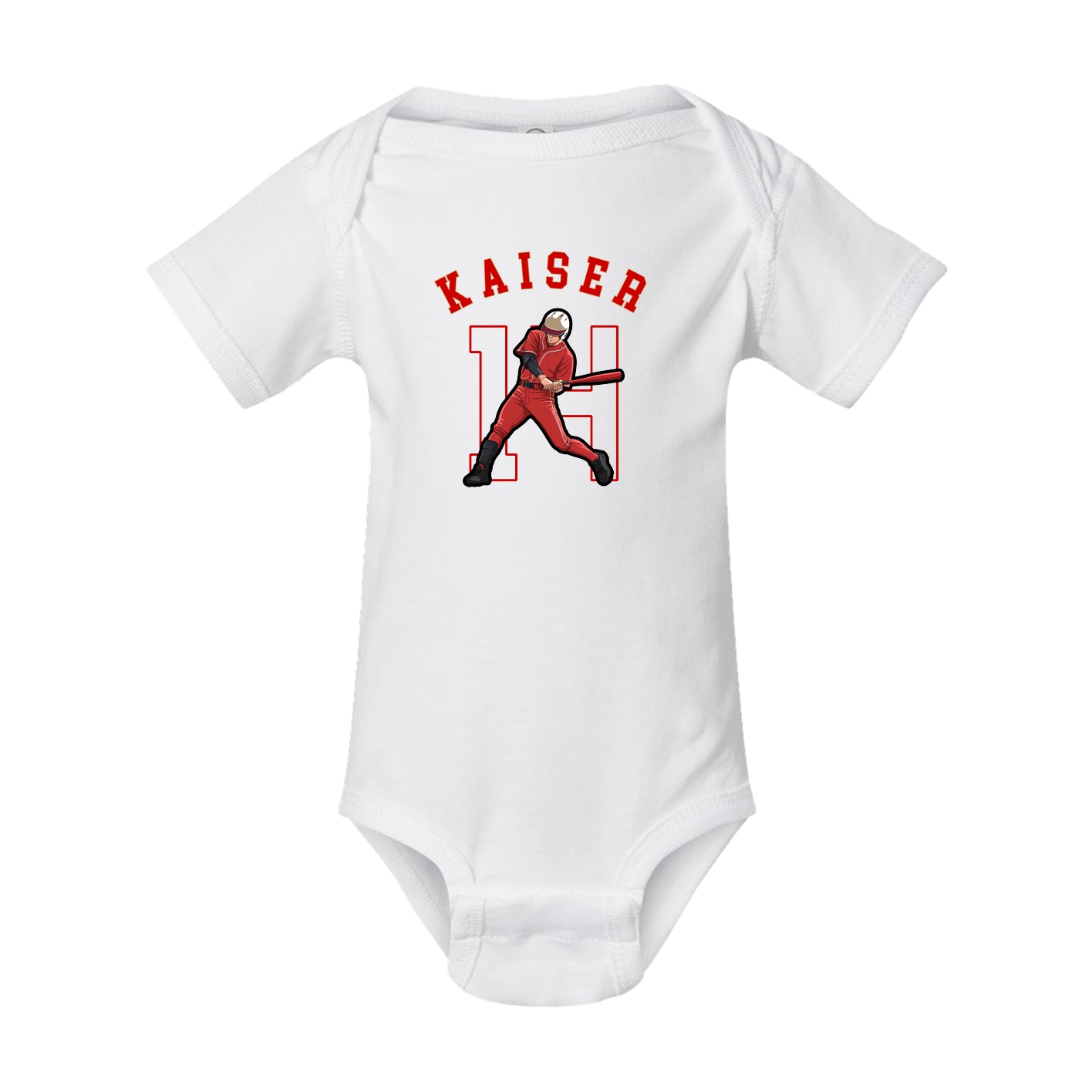 Baby Onesie — Shirsey Arch in White