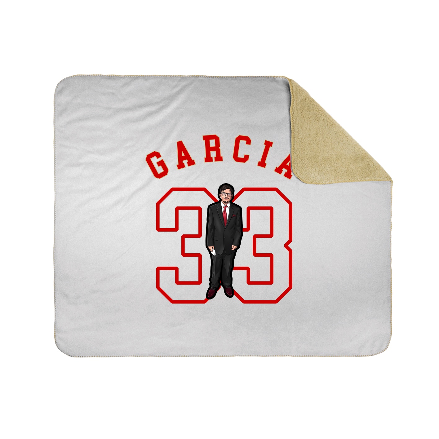 Throw Blanket — Shirsey Arch in White