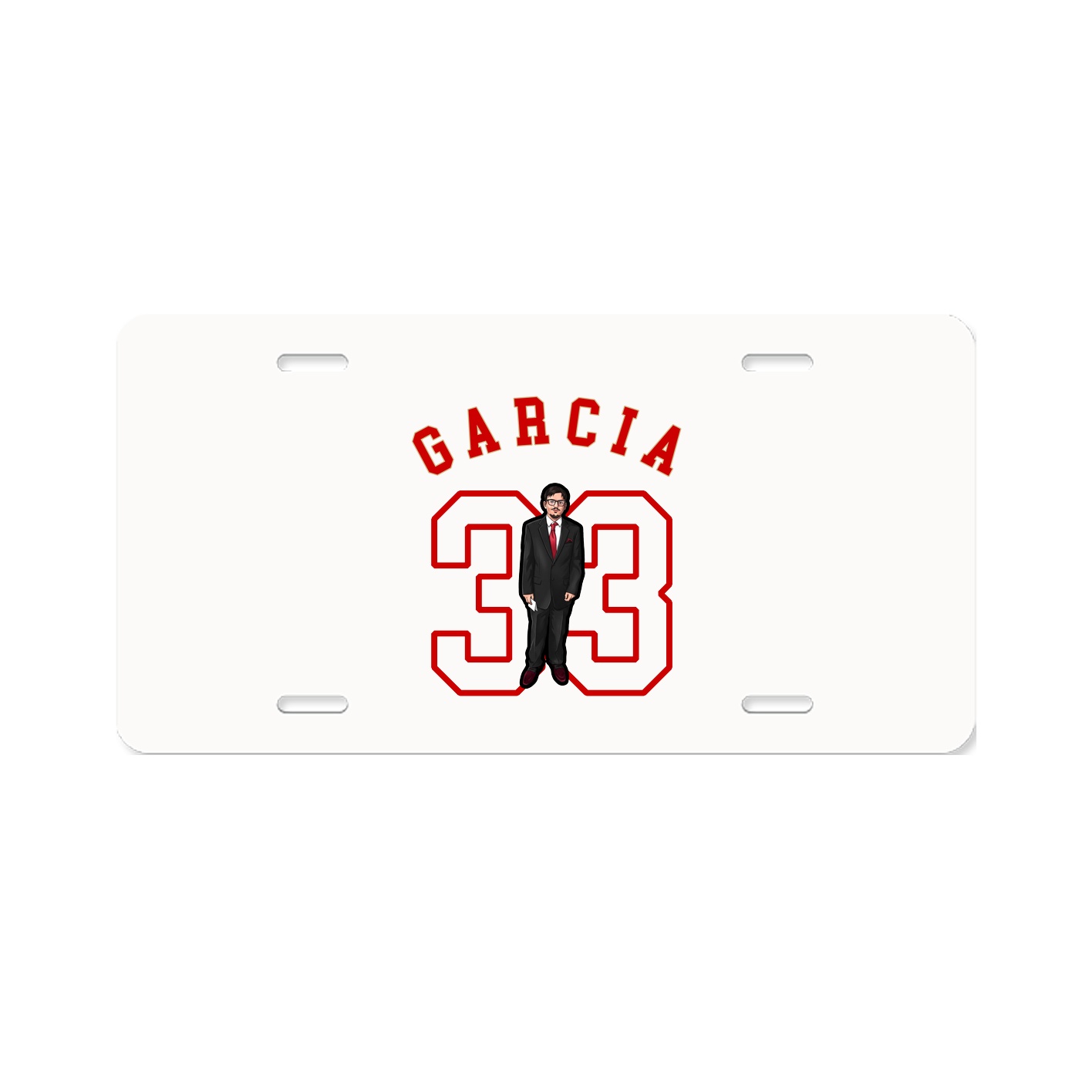 License Plate — Shirsey Arch in Classic
