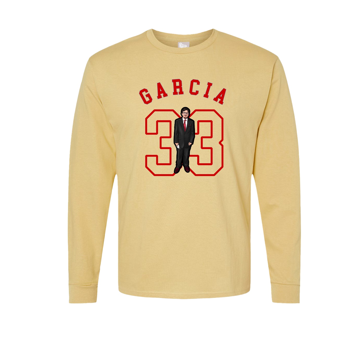 Long Sleeve Tee — Shirsey Arch in Vegas Gold