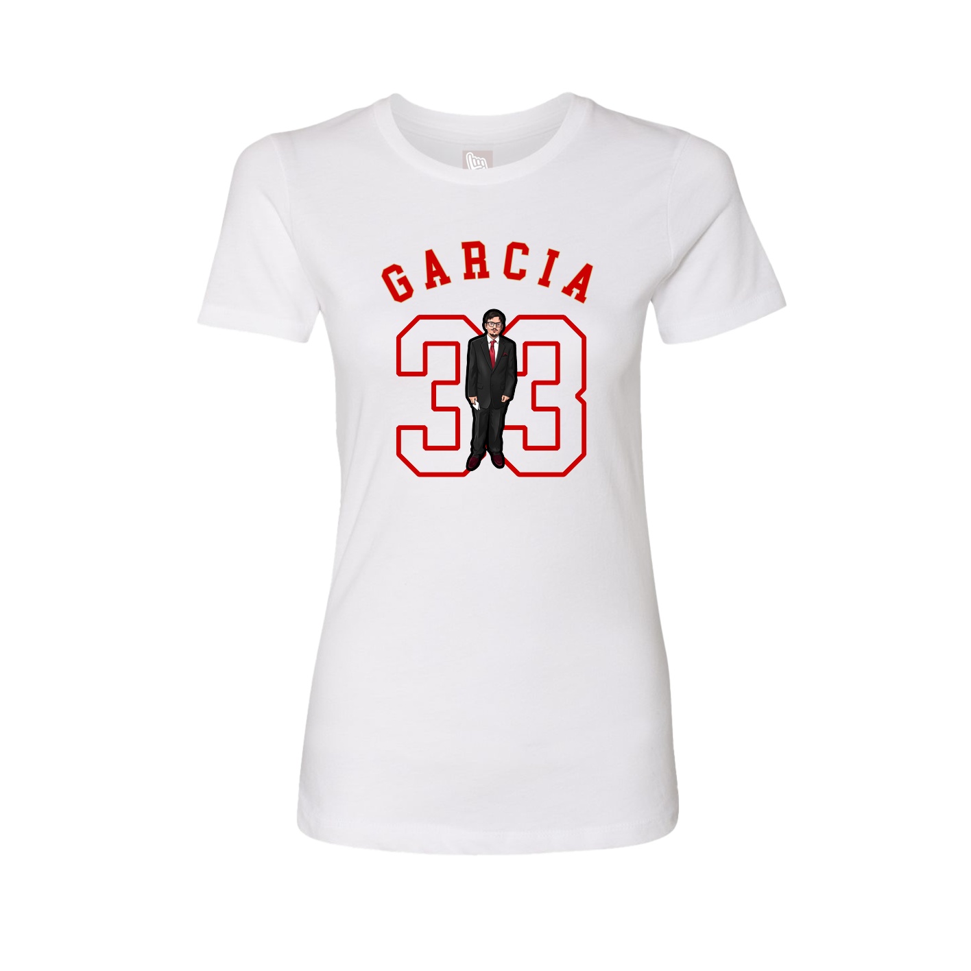 Womens Tee — Shirsey Arch in White