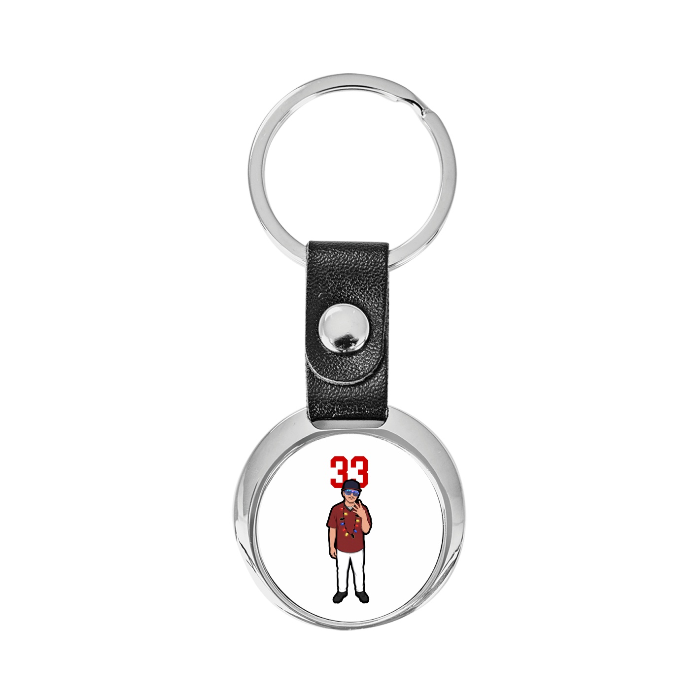 Key Chain — Number Top in Classic