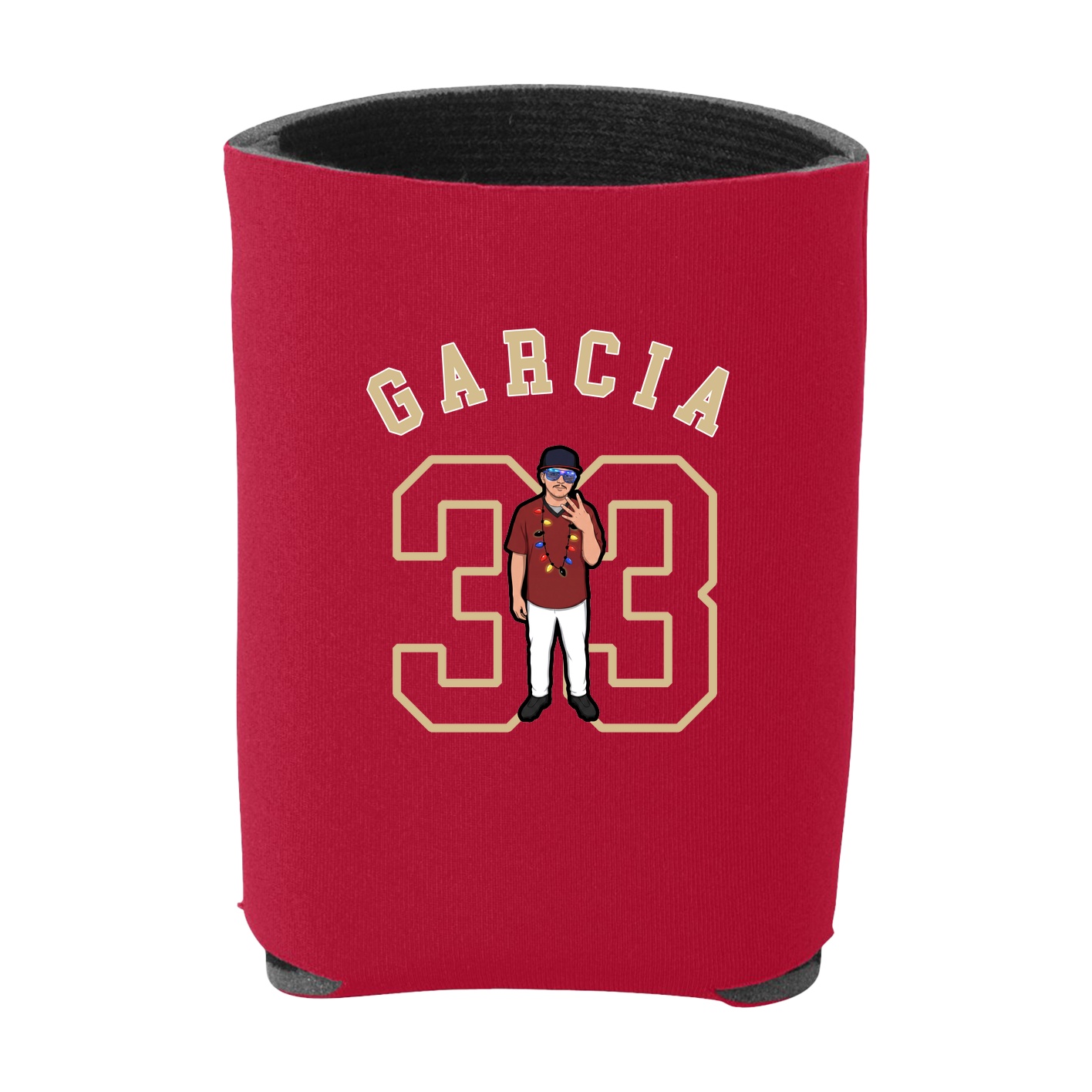 Can Holder — Shirsey Arch in Red