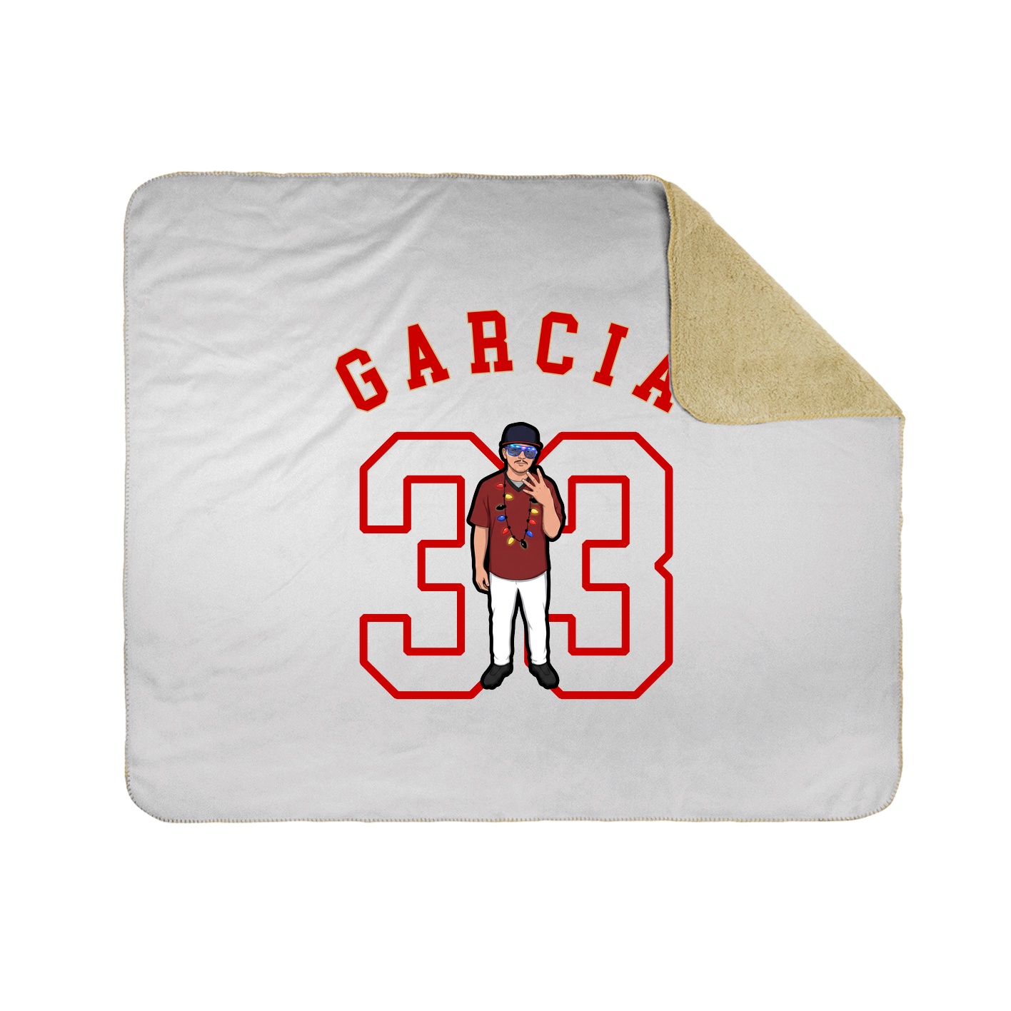 Throw Blanket — Shirsey Arch in White