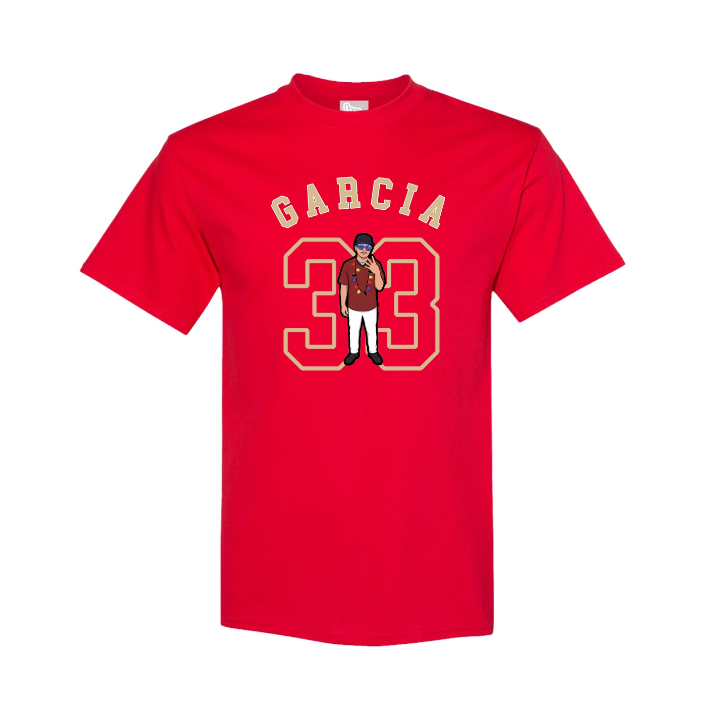 Youth Tee — Shirsey Arch in Red
