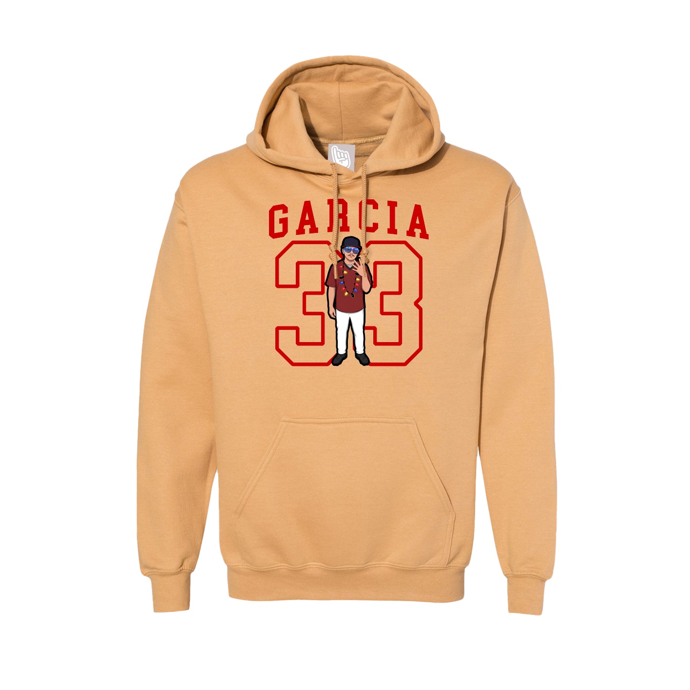 Hoodie — Shirsey in Vegas Gold