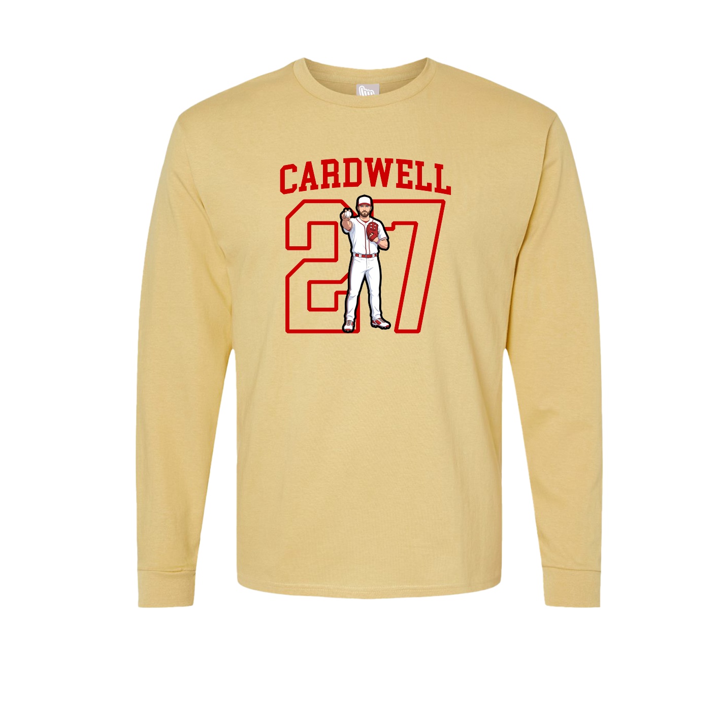 Long Sleeve Tee — Shirsey in Vegas Gold