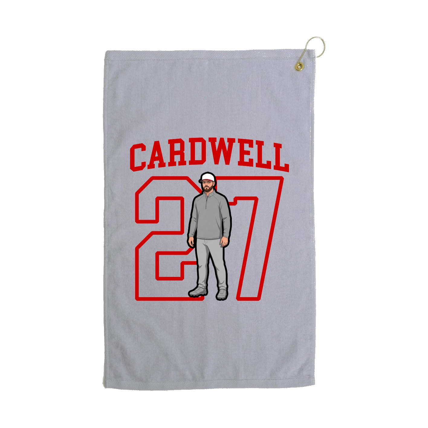 Golf Towel — Shirsey in Grey