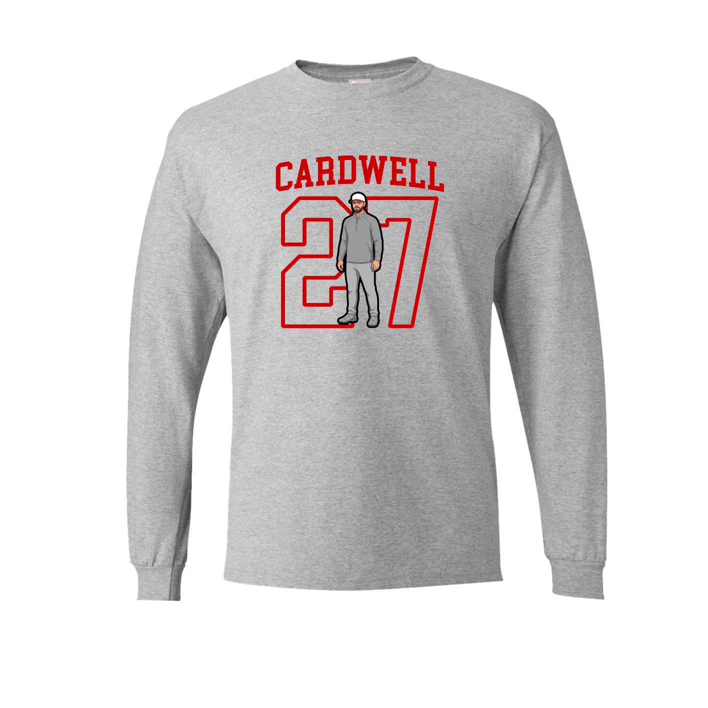 Long Sleeve Tee — Shirsey in Grey