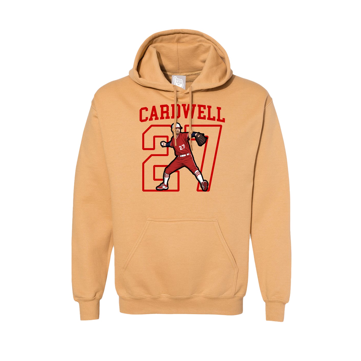 Hoodie — Shirsey in Vegas Gold