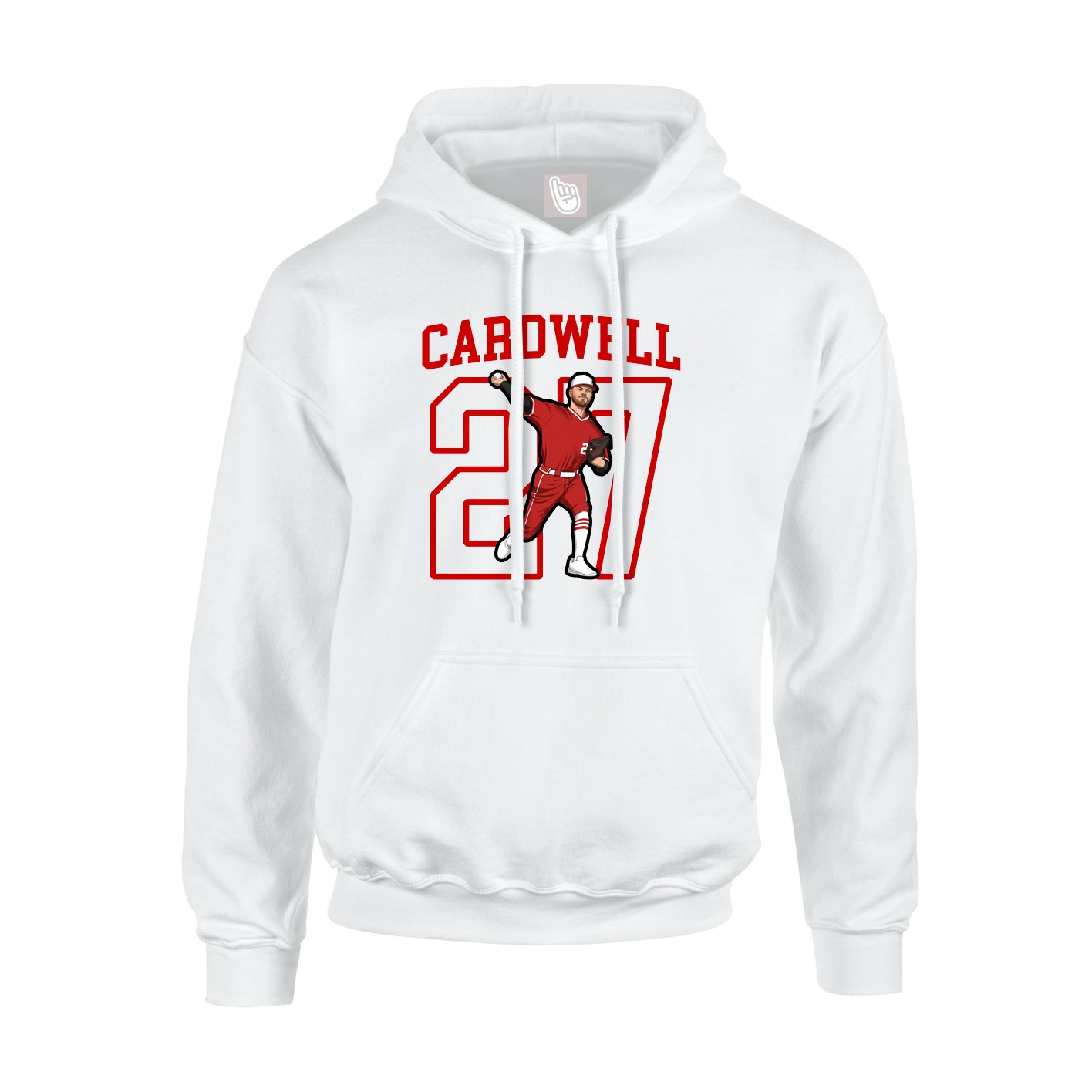Youth Hoodie — Shirsey in White