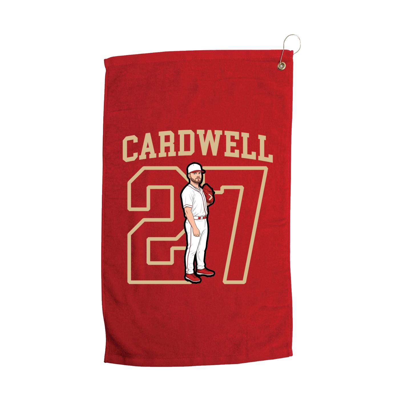 Golf Towel — Shirsey in Red