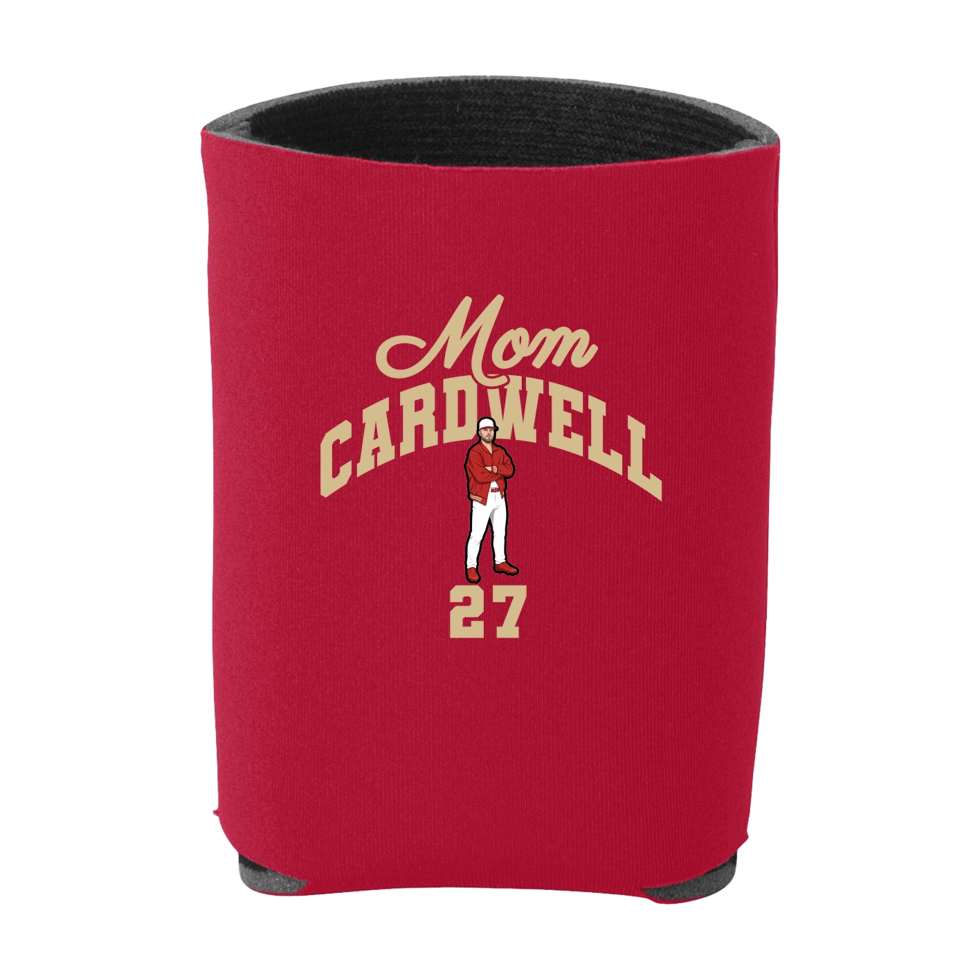 Can Holder — Mothers Day Arch in Red