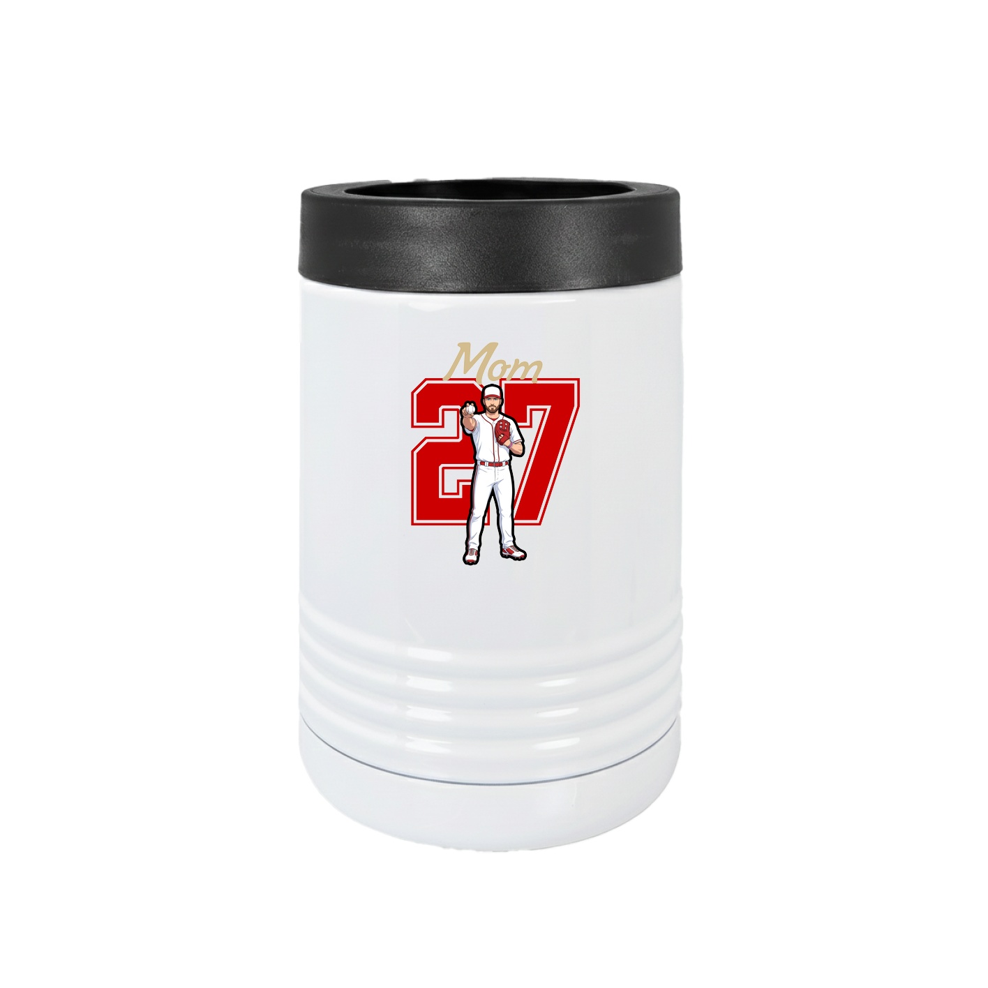Beverage Holder — Mothers Day Shirsey in White
