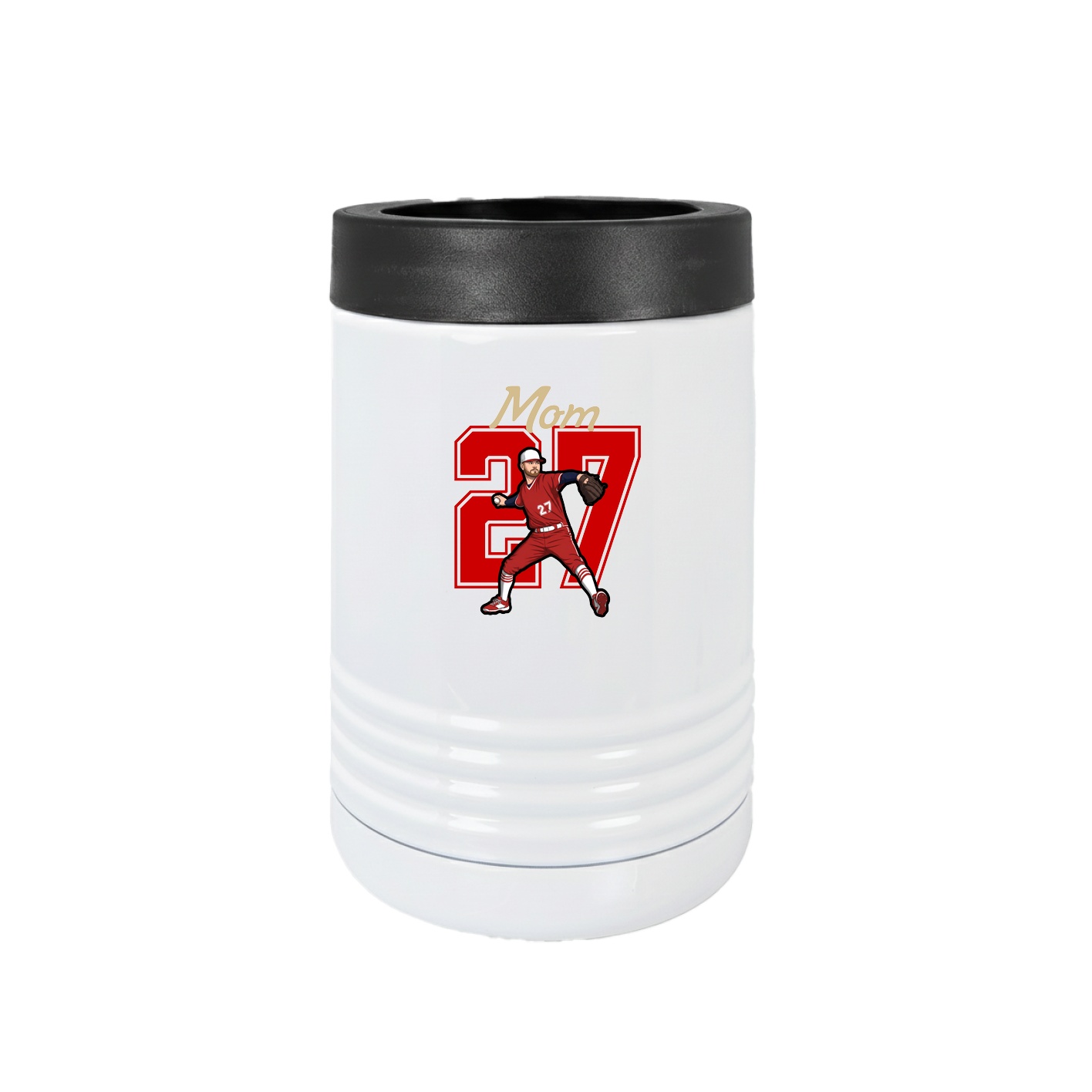 Beverage Holder — Mothers Day Shirsey in White