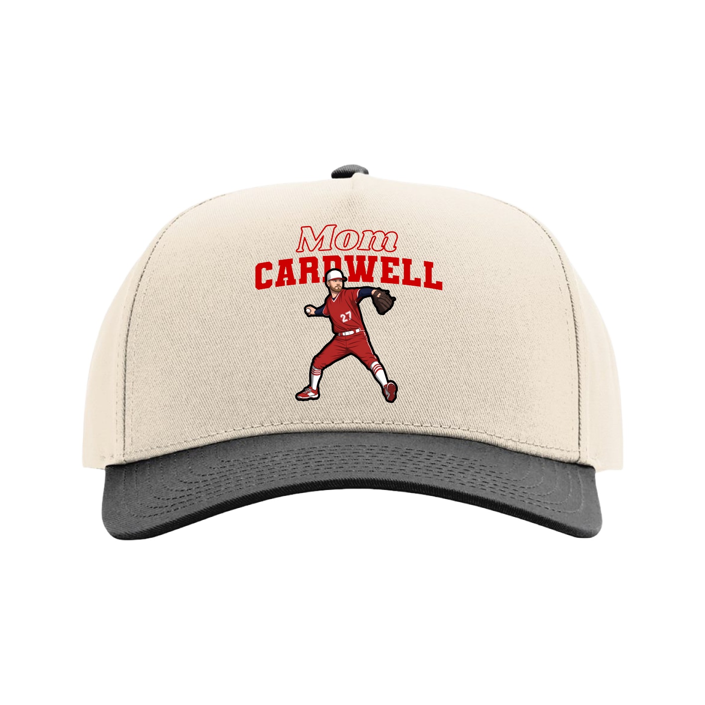 Full Fabric Five-Panel Champ Cap