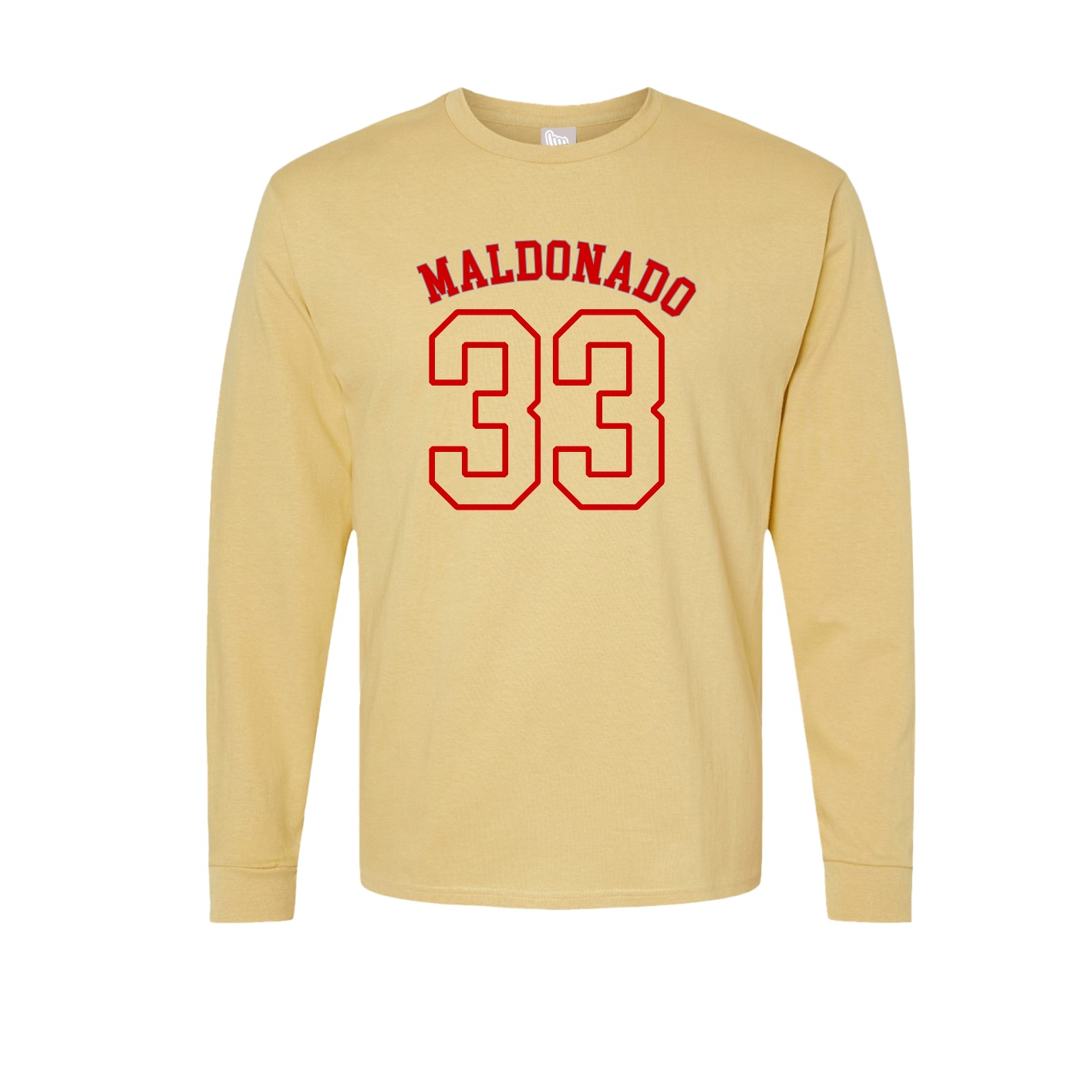 Long Sleeve Tee — Shirsey Arch in Vegas Gold