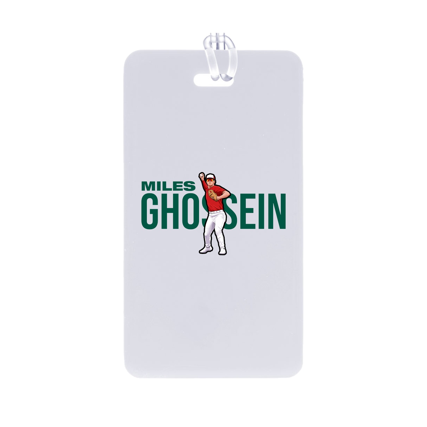 Bag Tag — Player Name in Classic