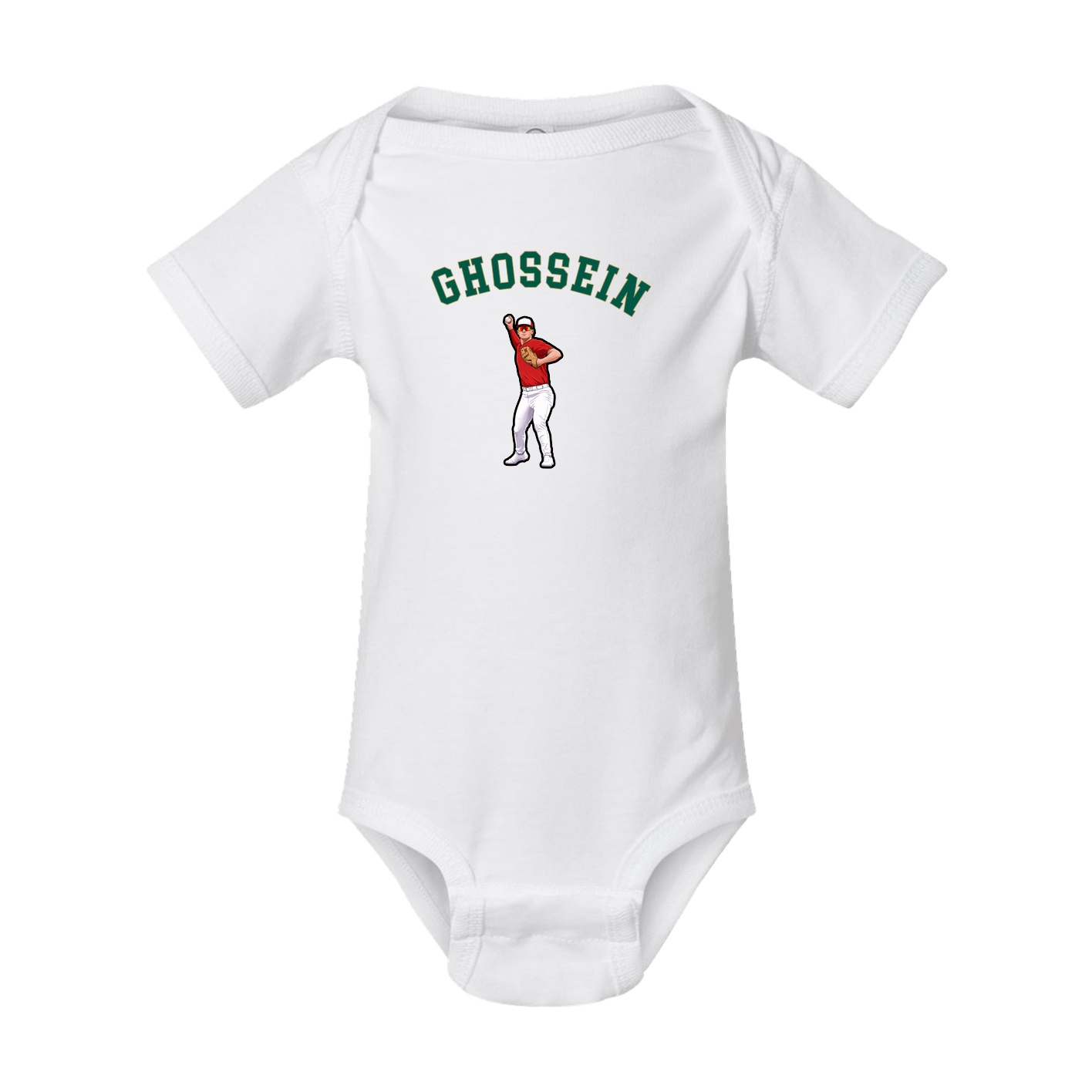 Baby Onesie — Shirsey Arch in White