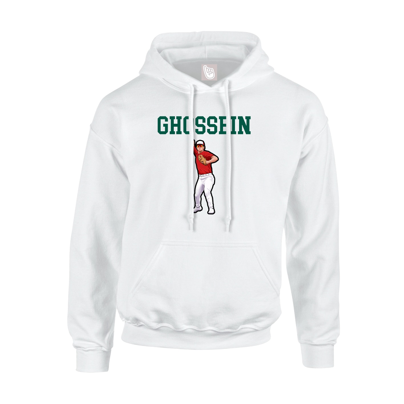 Youth Hoodie — Shirsey in White