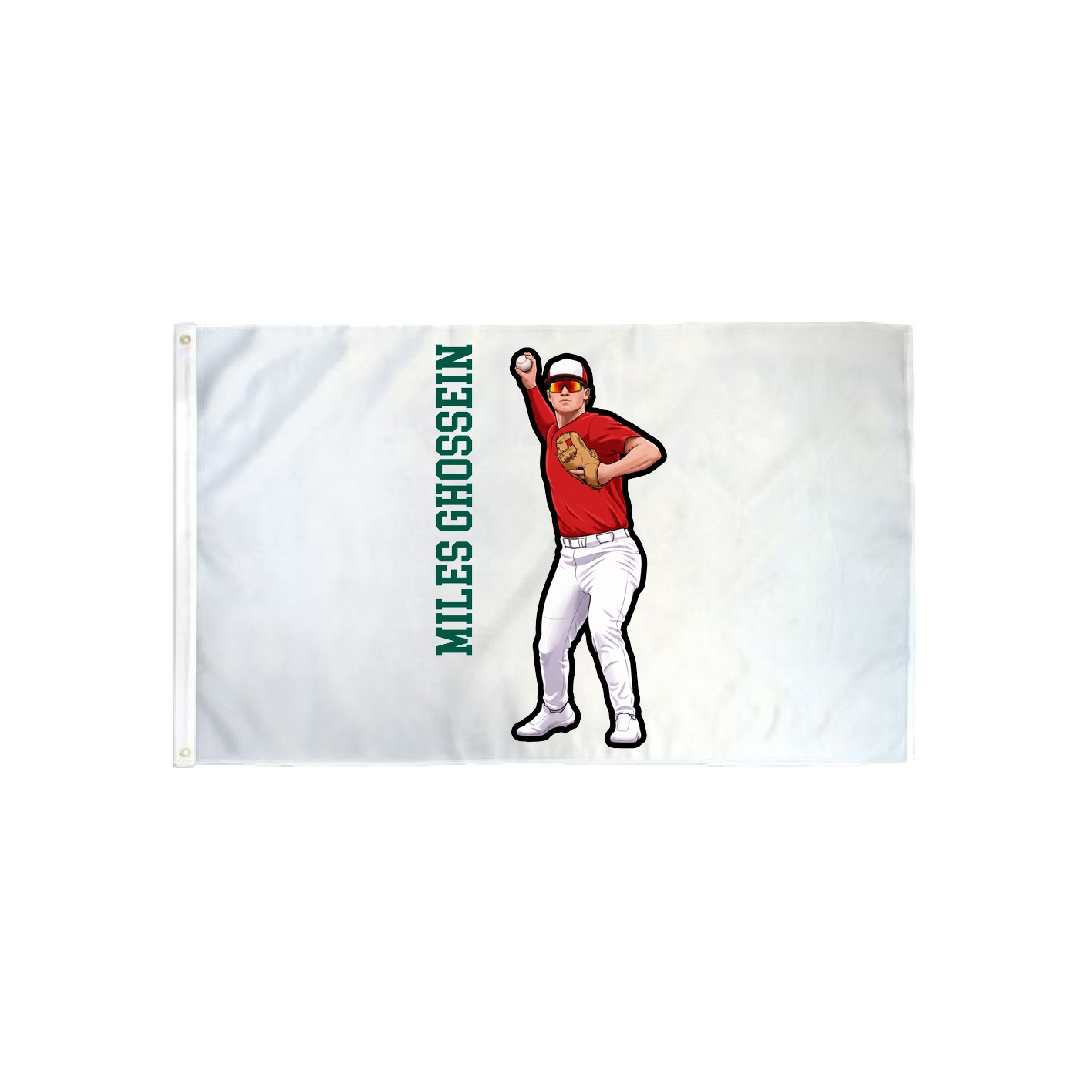 3x5 Flag — Name Vertical in Classic