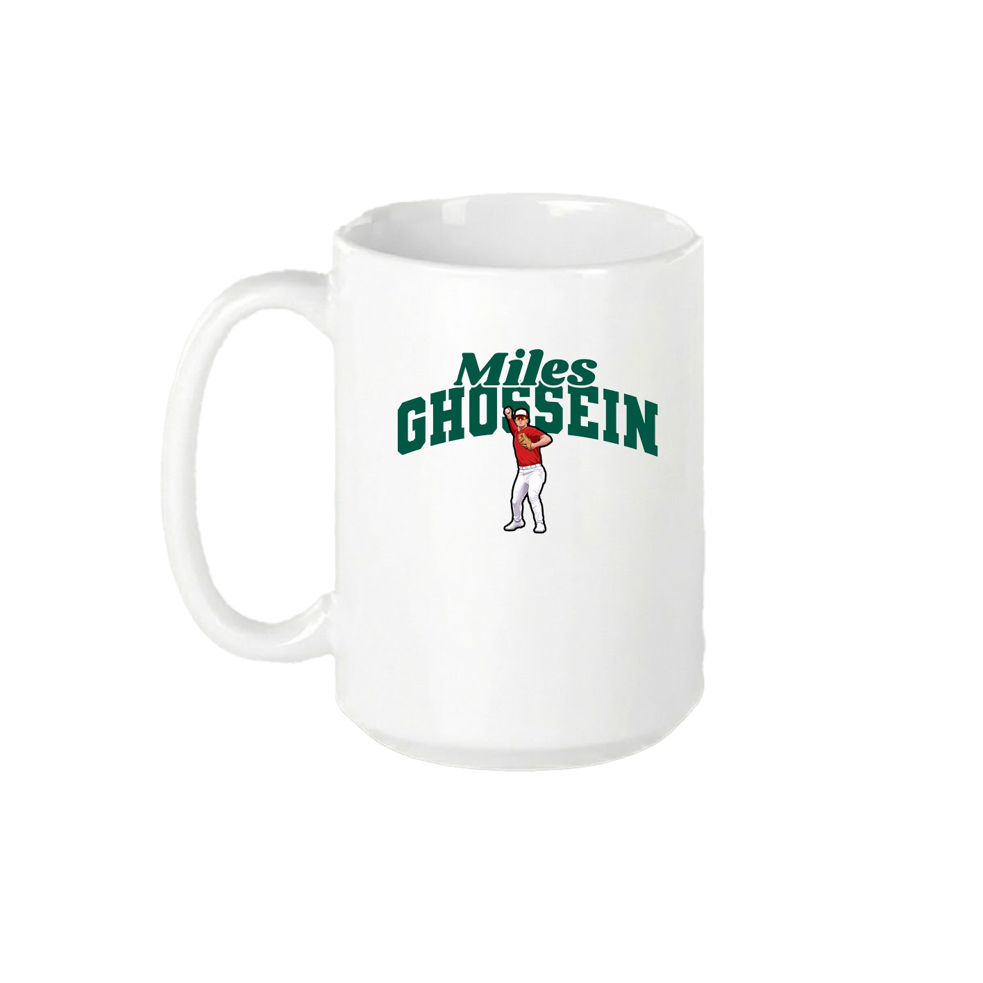 15oz Coffee Mug — Signature Arch in White