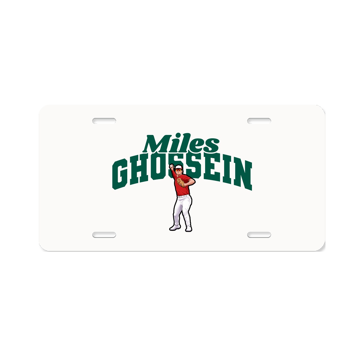 License Plate — Signature Arch in Classic