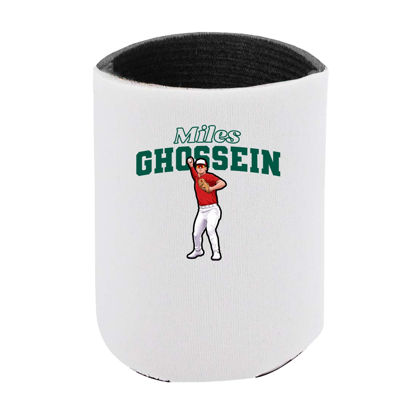 Can Holder — Name Arch in White