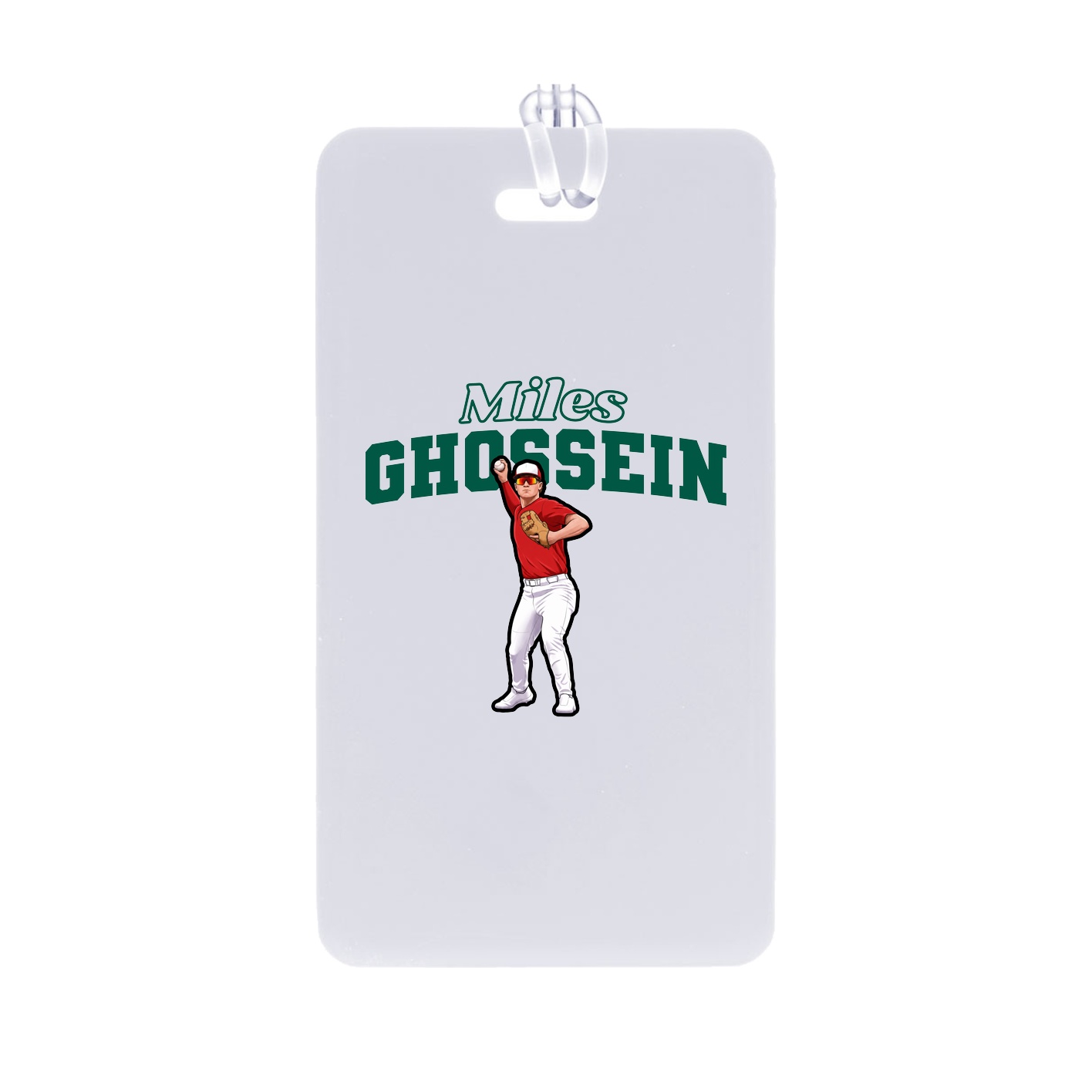 Bag Tag — Name Arch in Classic