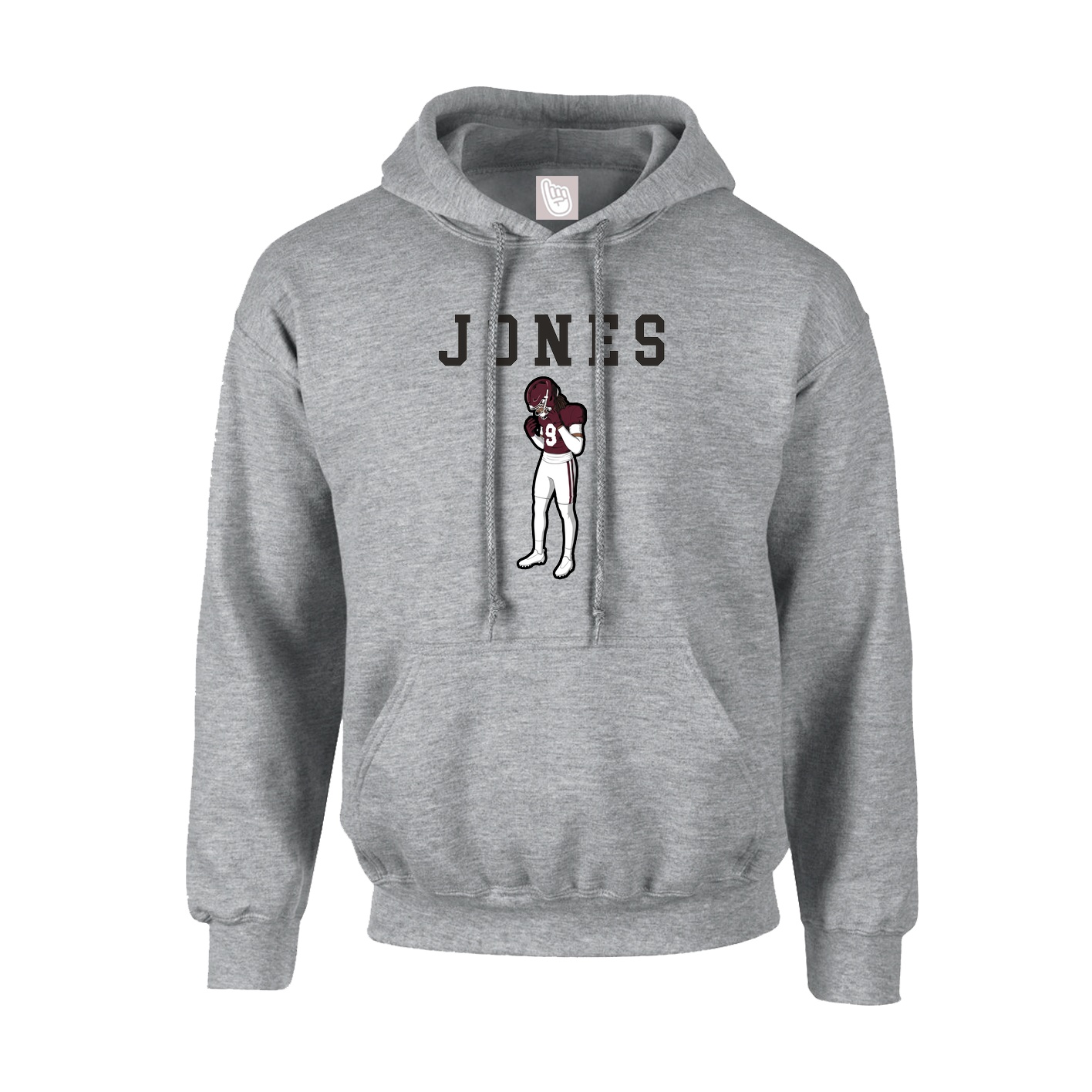 Hoodie — Shirsey in Grey
