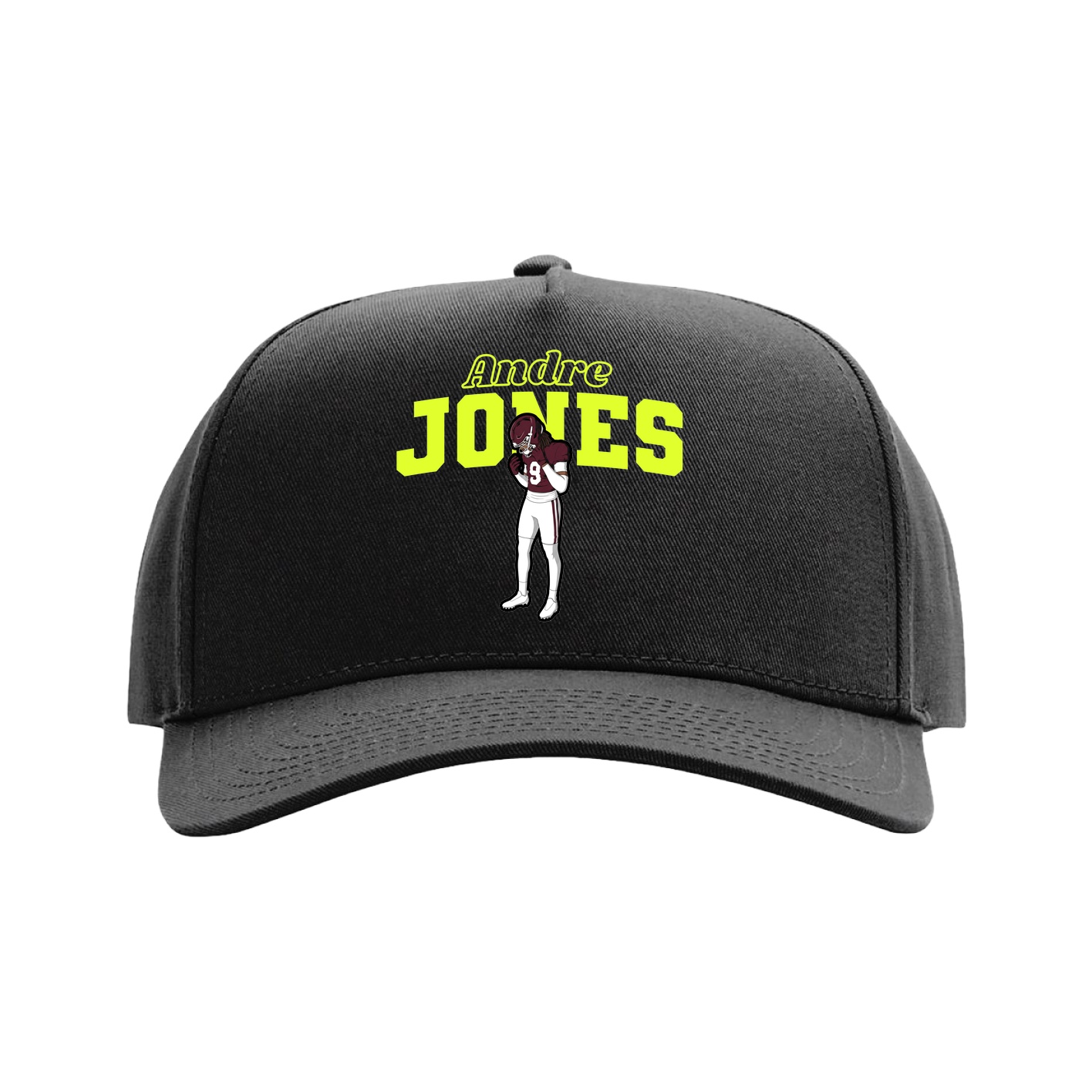 Full Fabric Five-Panel Champ Cap