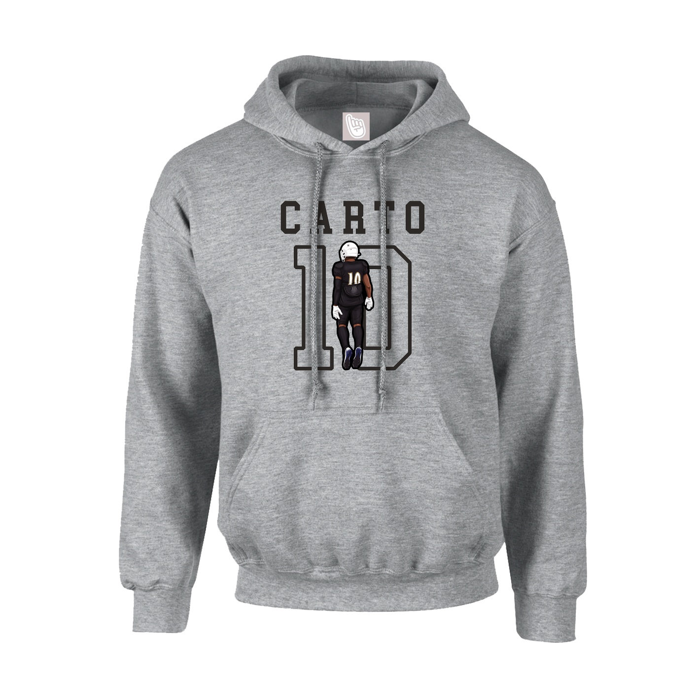 Youth Hoodie — Shirsey in Grey